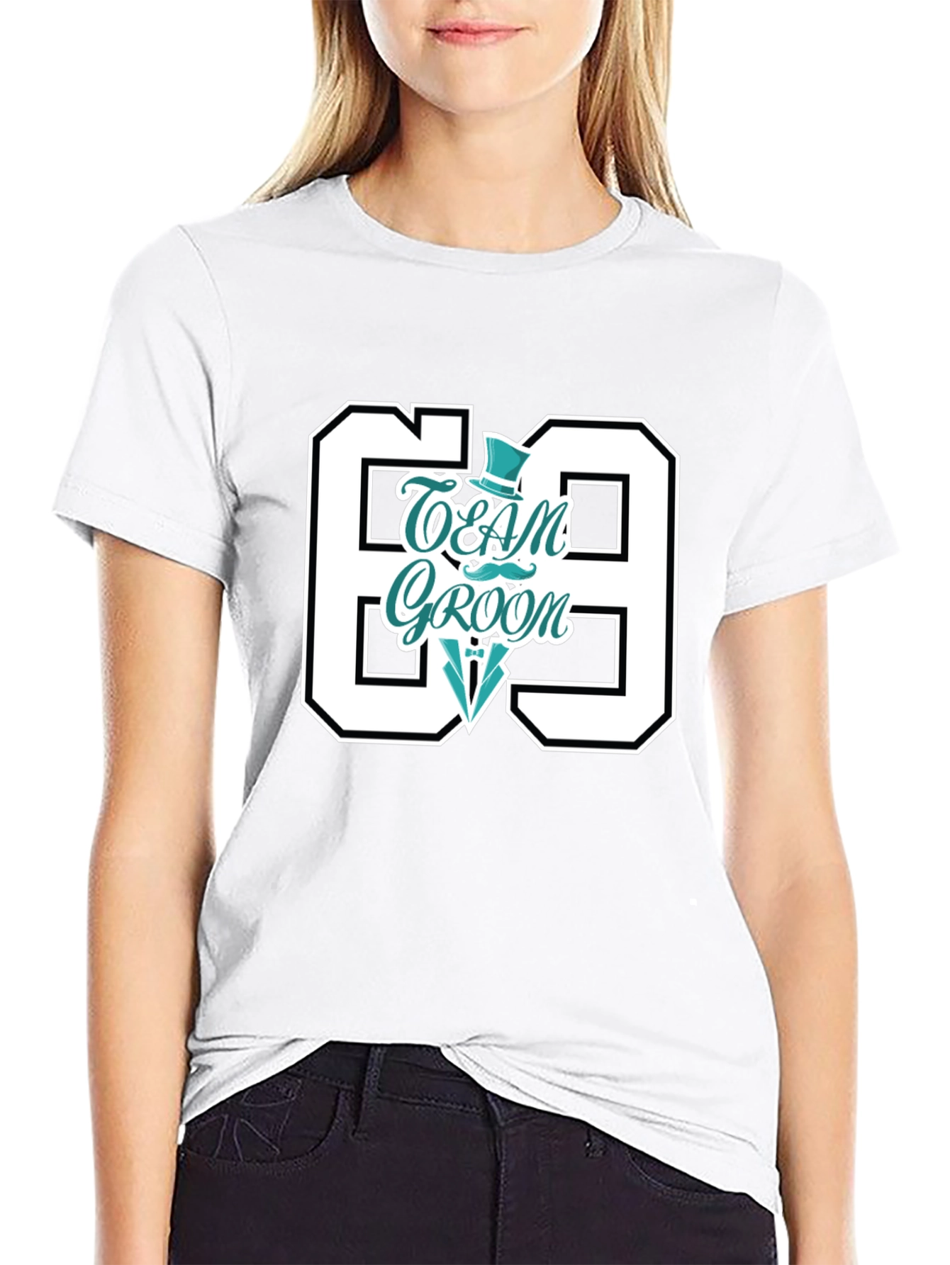 Team Groom 69 T-Shirt: Party & Wedding Tee