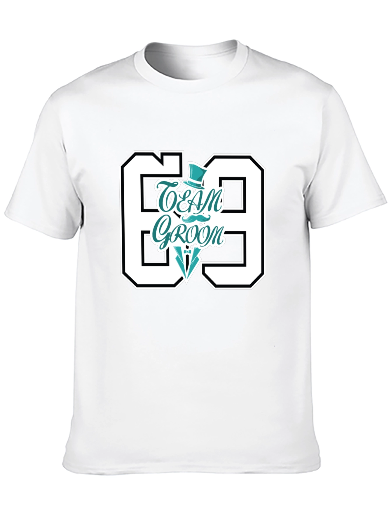 Team Groom 69 T-Shirt: Party & Wedding Tee