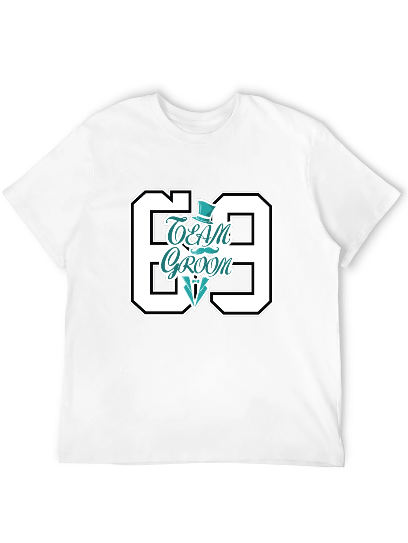 Team Groom 69 T-Shirt: Party & Wedding Tee