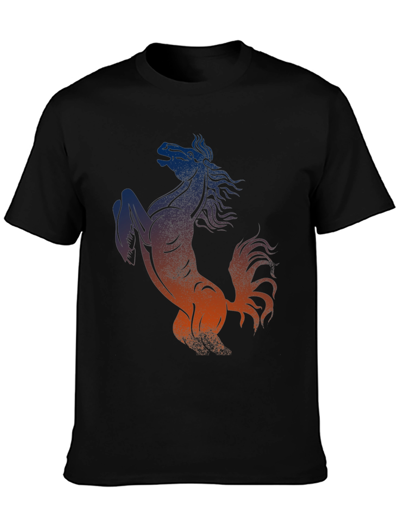 Horse Graphic T-Shirt - Stylish Mens Tee