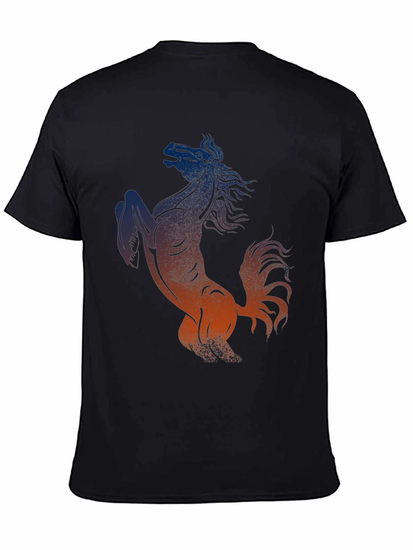 Horse Graphic T-Shirt - Stylish Mens Tee