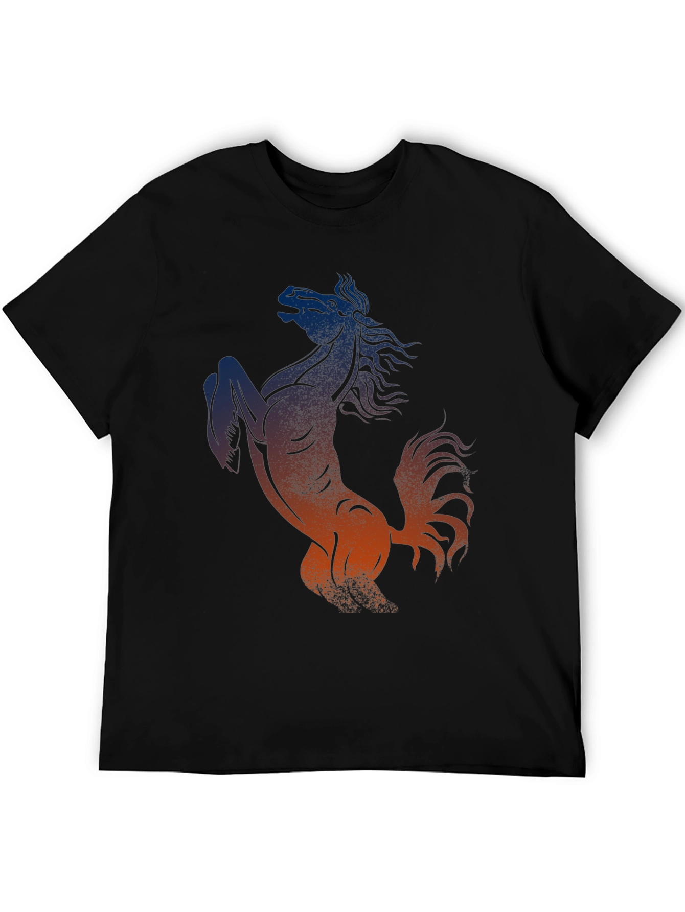Horse Graphic T-Shirt - Stylish Mens Tee