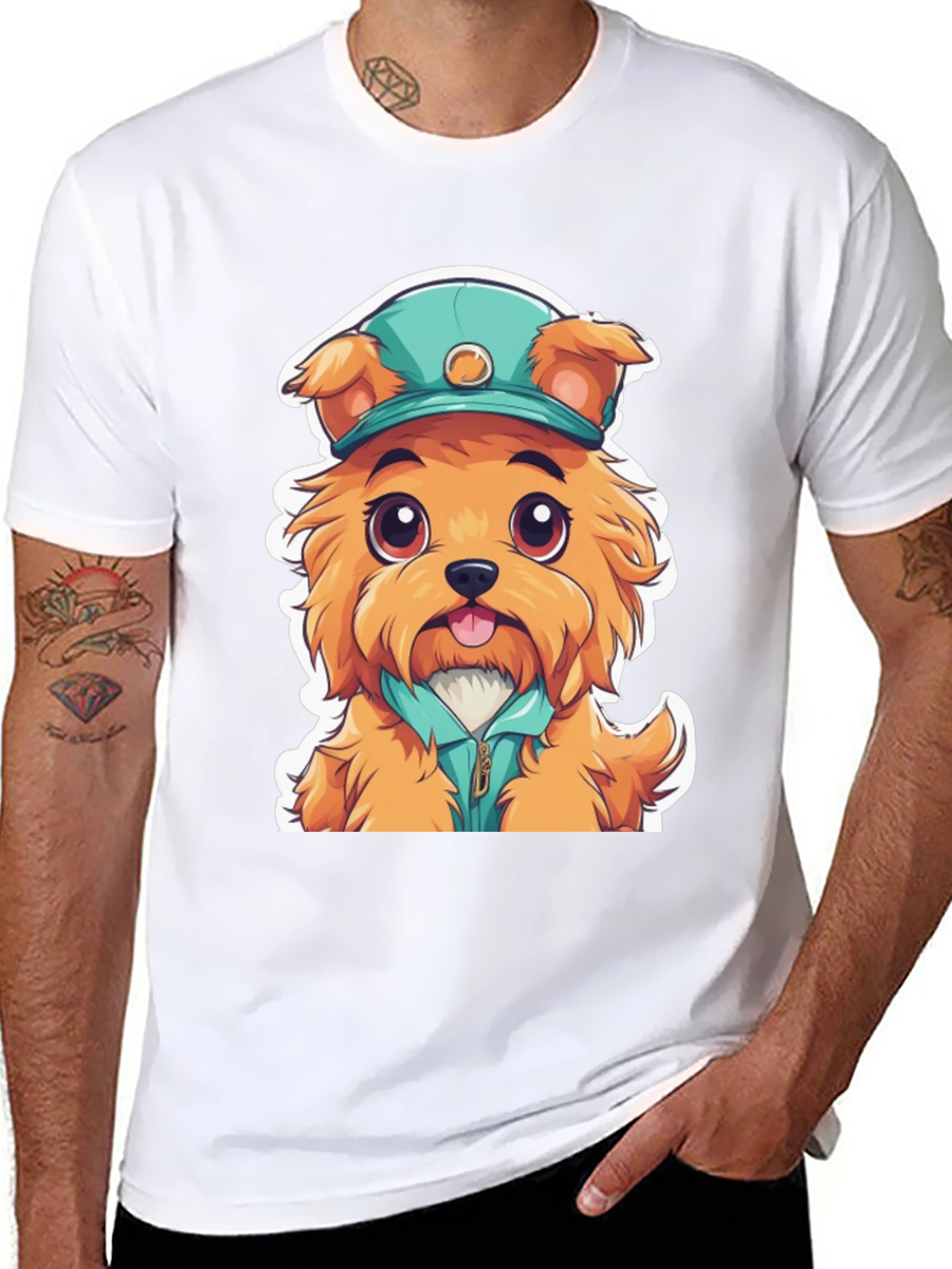 Cartoon Dog T-Shirt