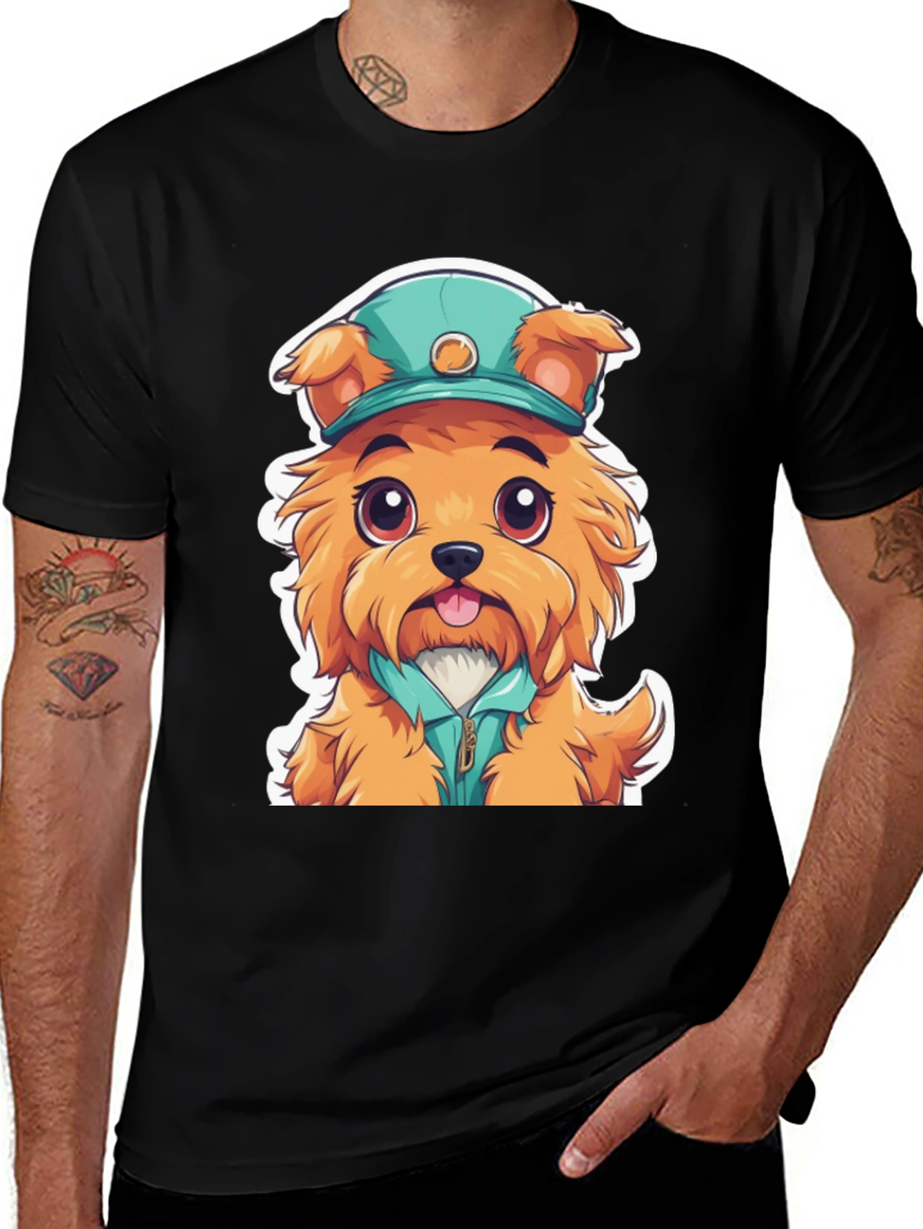 Cartoon Dog T-Shirt