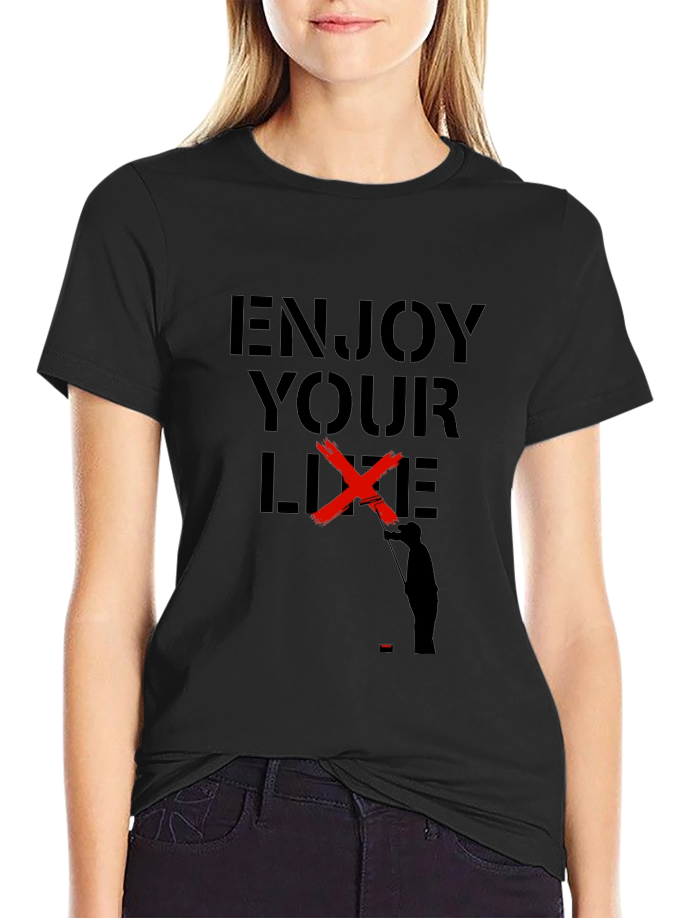 Enjoy Your Life Golf T-Shirt