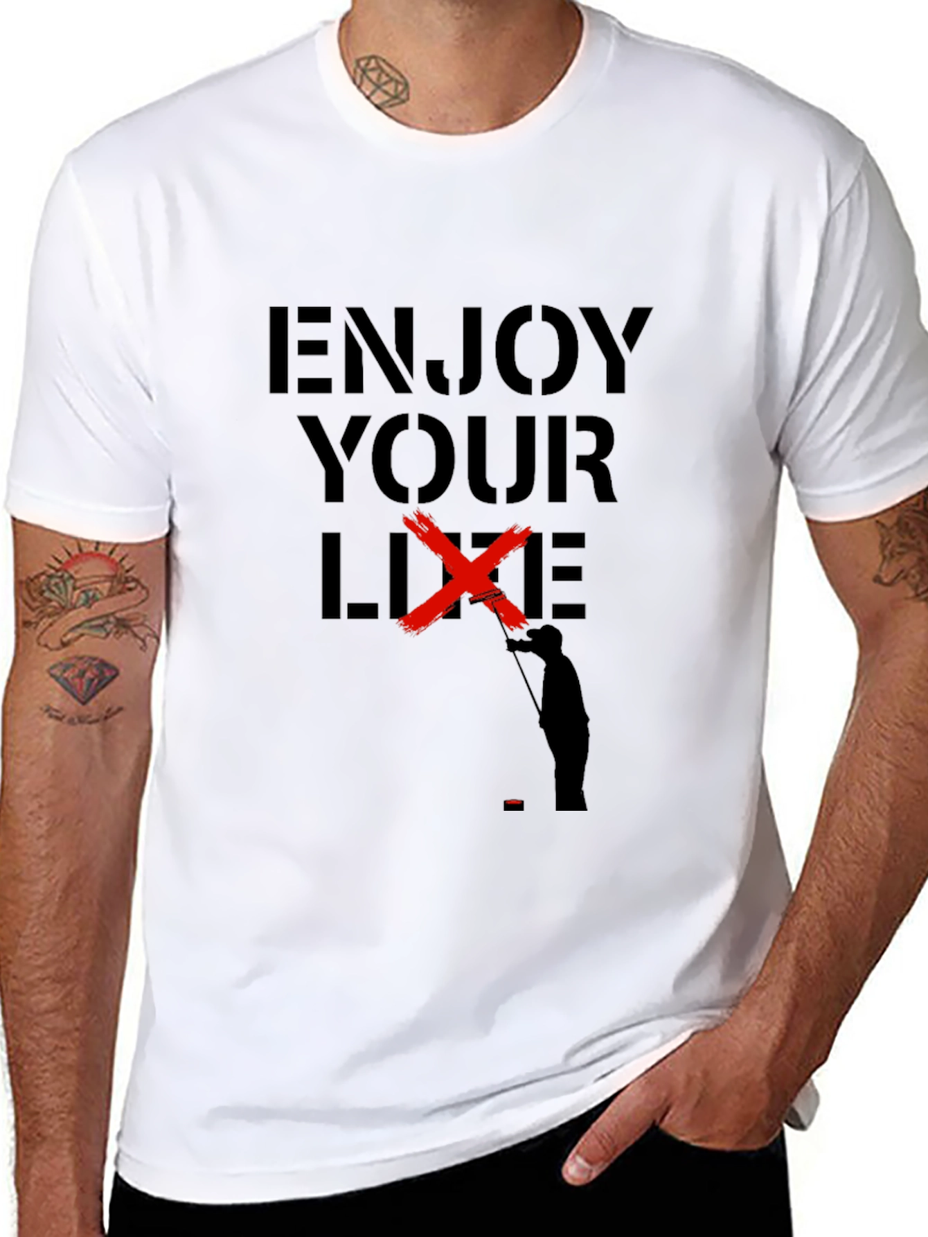 Enjoy Your Life Golf T-Shirt