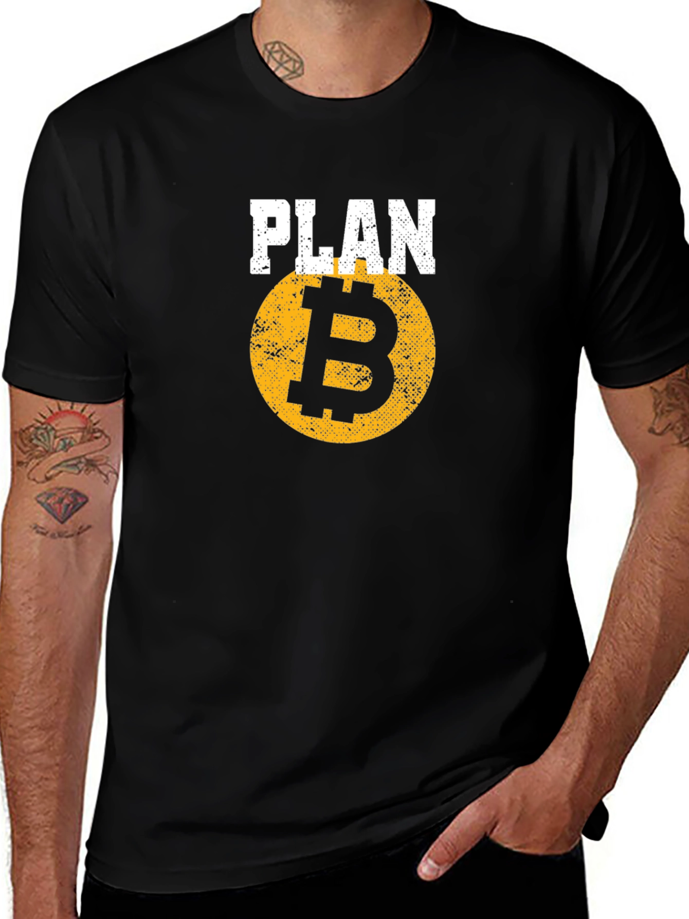 Plan B Bitcoin Crypto T-Shirt