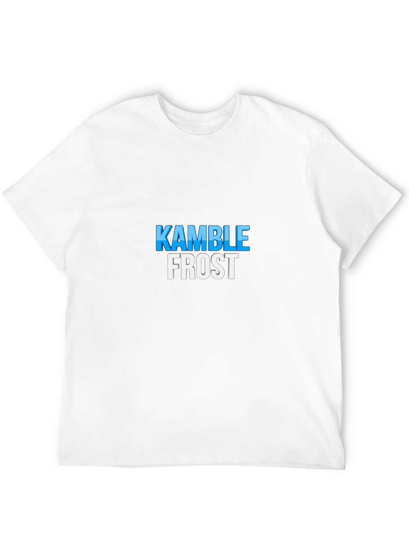 Kamble Frost Graphic Tee - Soft Cotton Blend