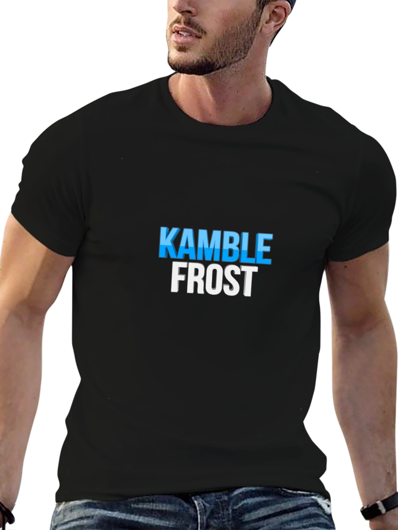 Kamble Frost Graphic Tee - Soft Cotton Blend