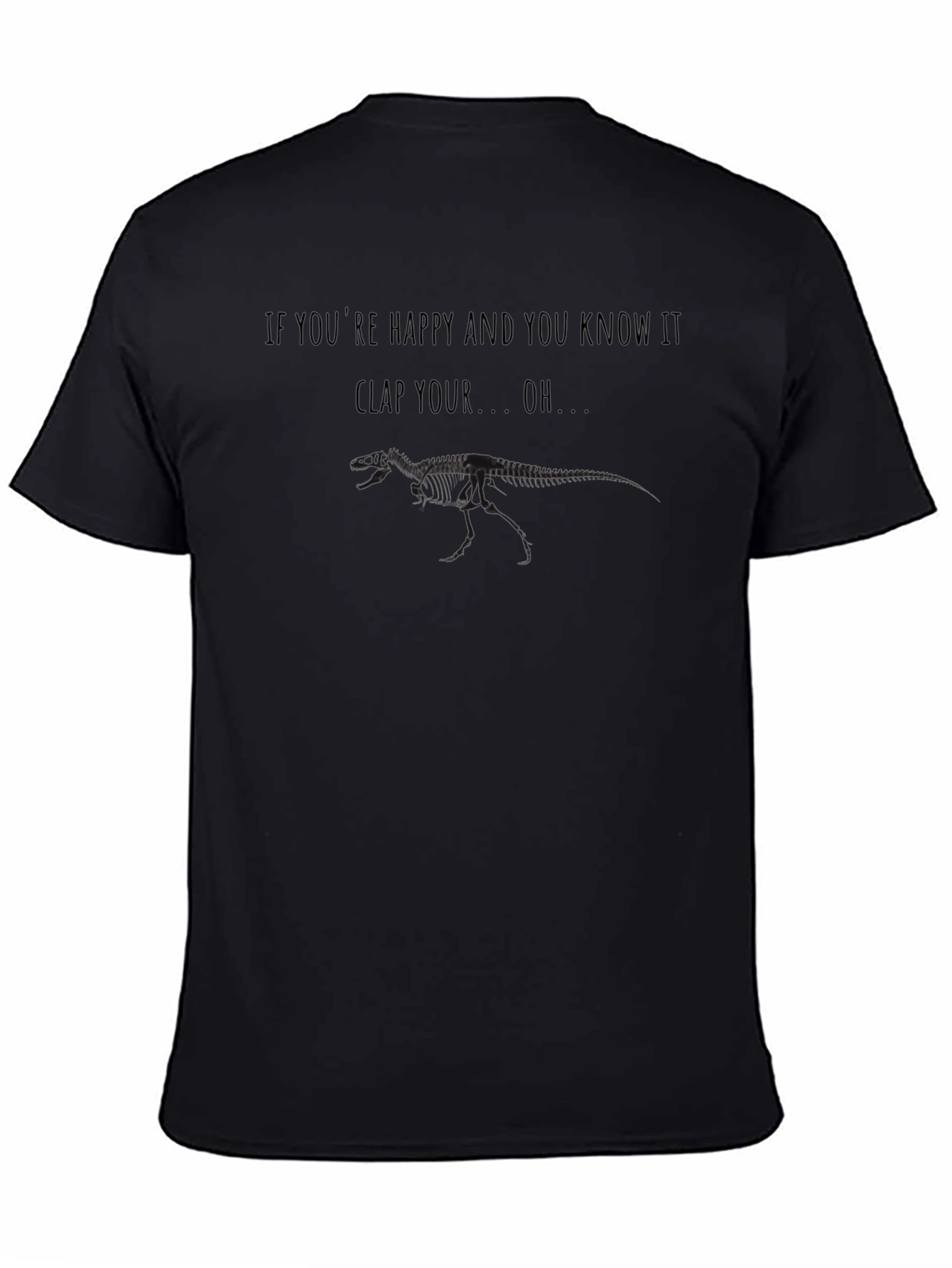 Funny Dinosaur Skeleton T-Shirt
