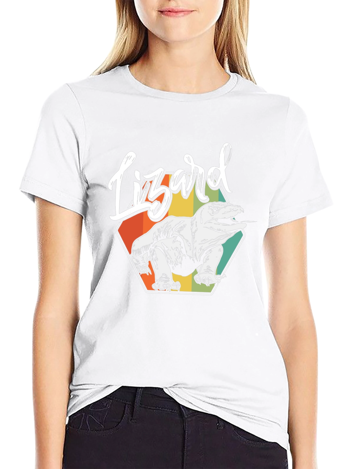 Lizard Graphic Print Tee