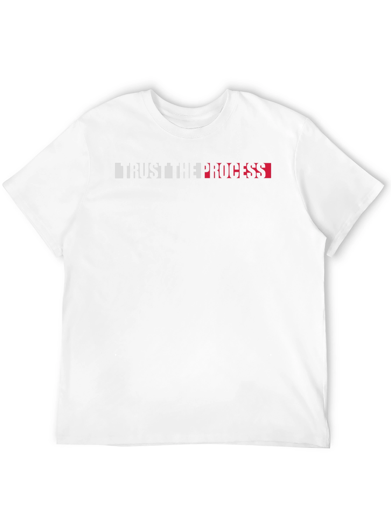 Trust The Process Graphic Tee - Black