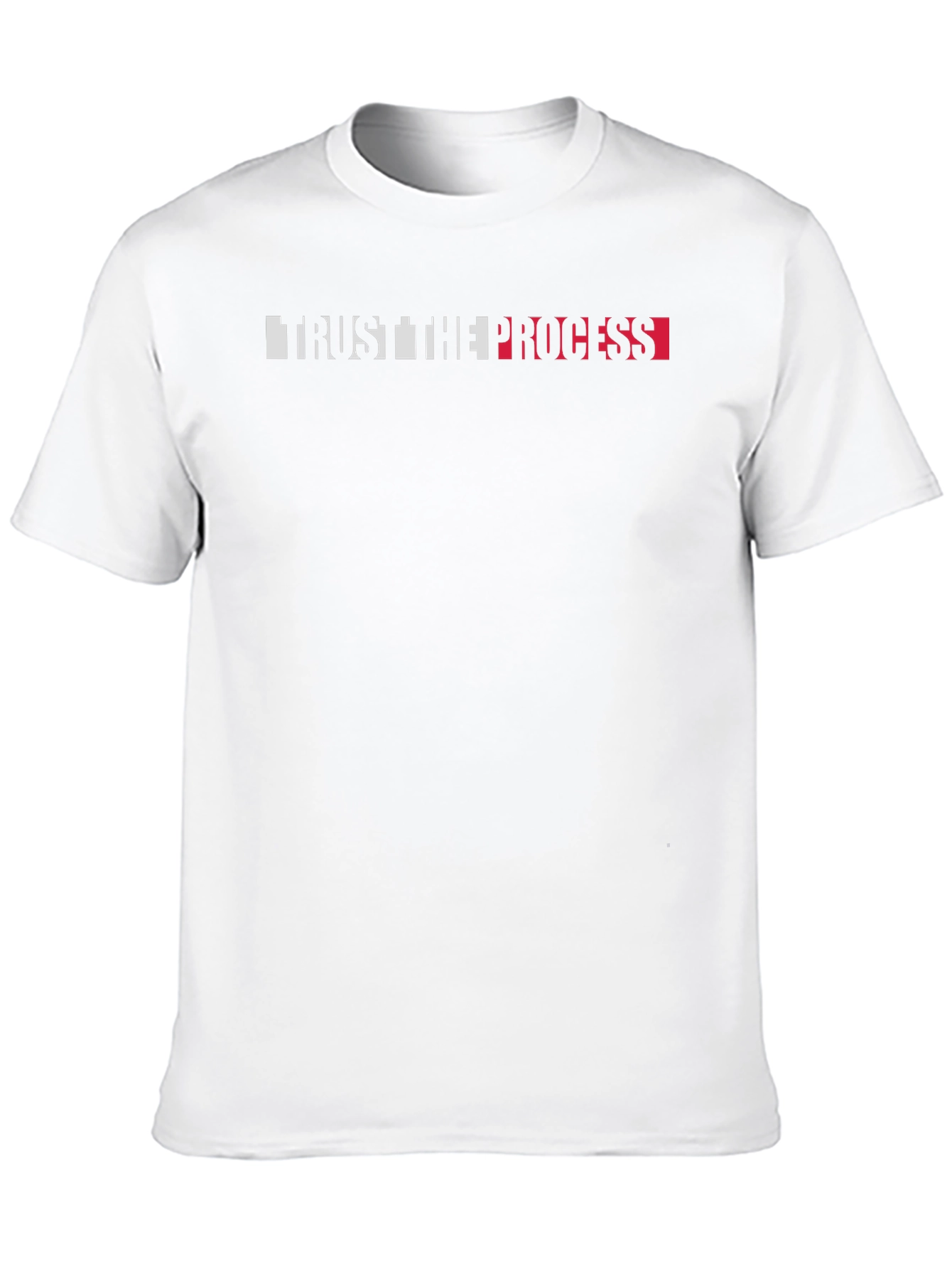Trust The Process Graphic Tee - Black
