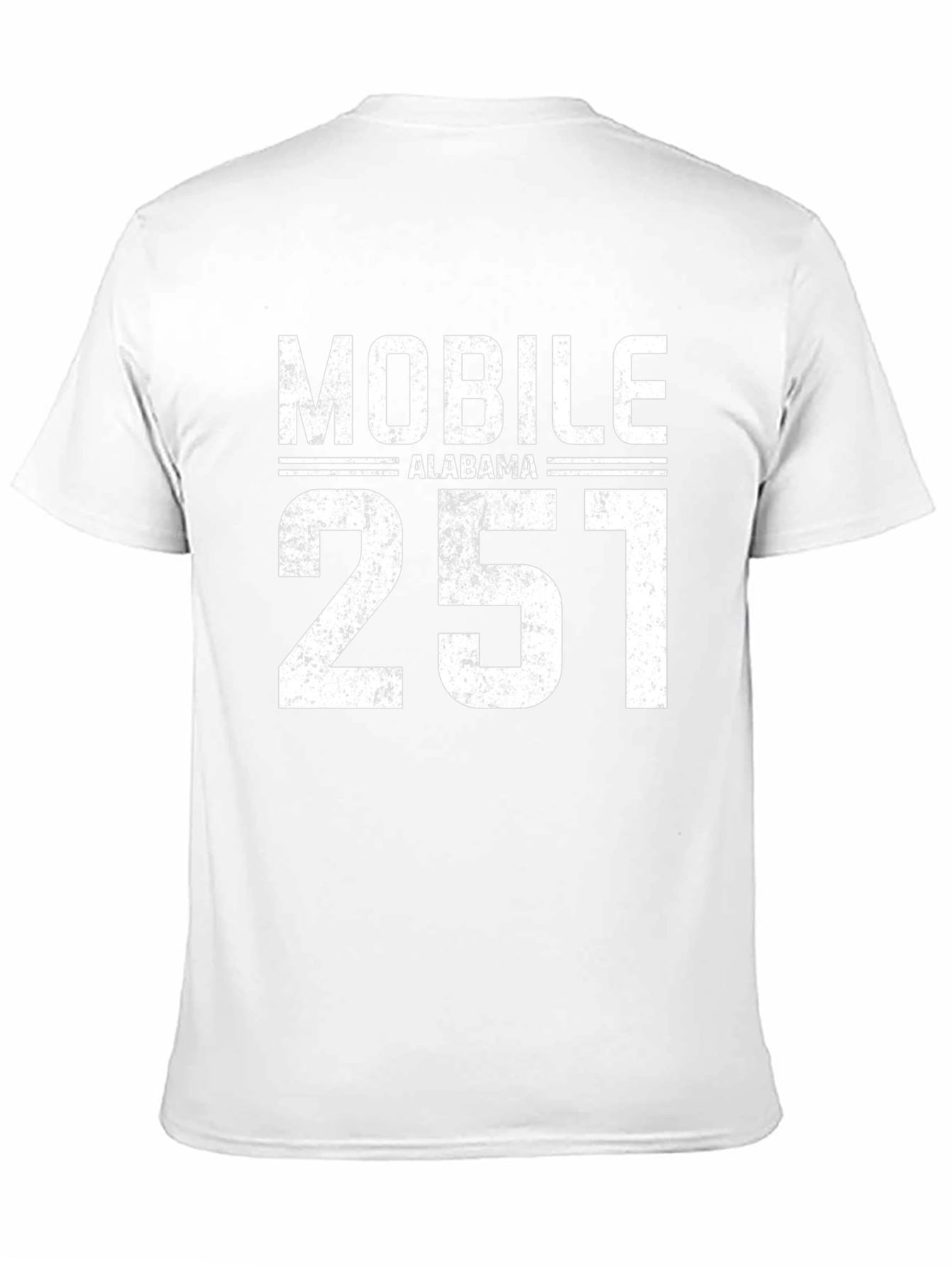 Mobile Alabama 251 Area Code T-Shirt