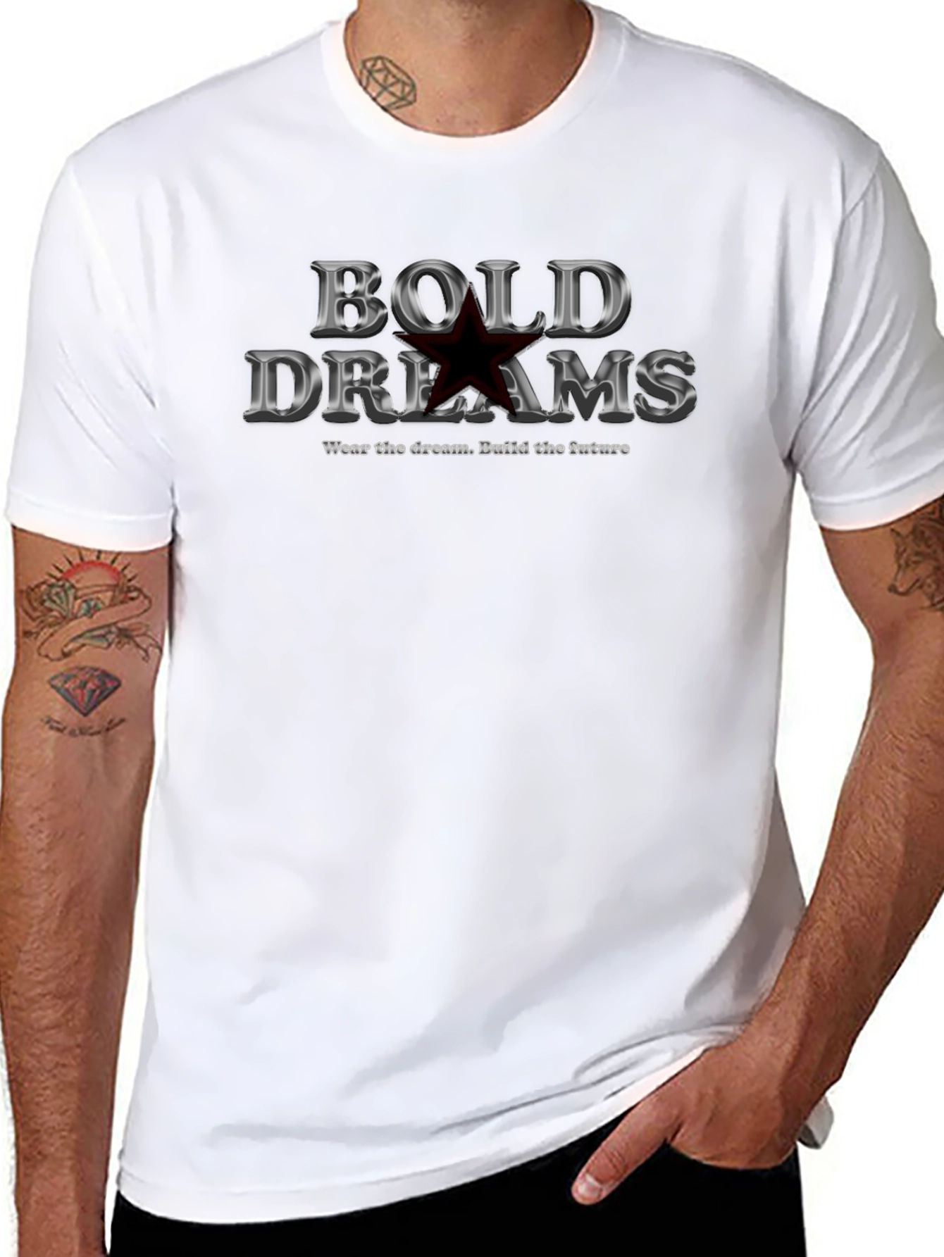 Bold Dreams Graphic Print T-Shirt