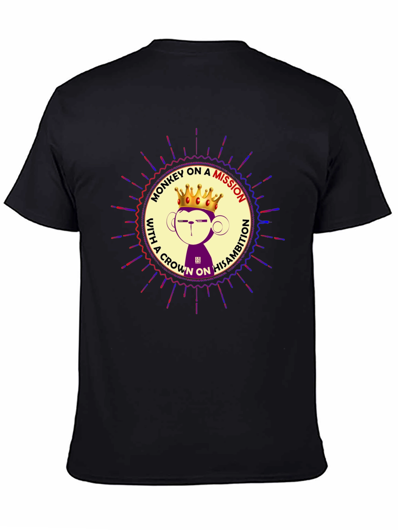 Monkey on a Mission Graphic T-Shirt