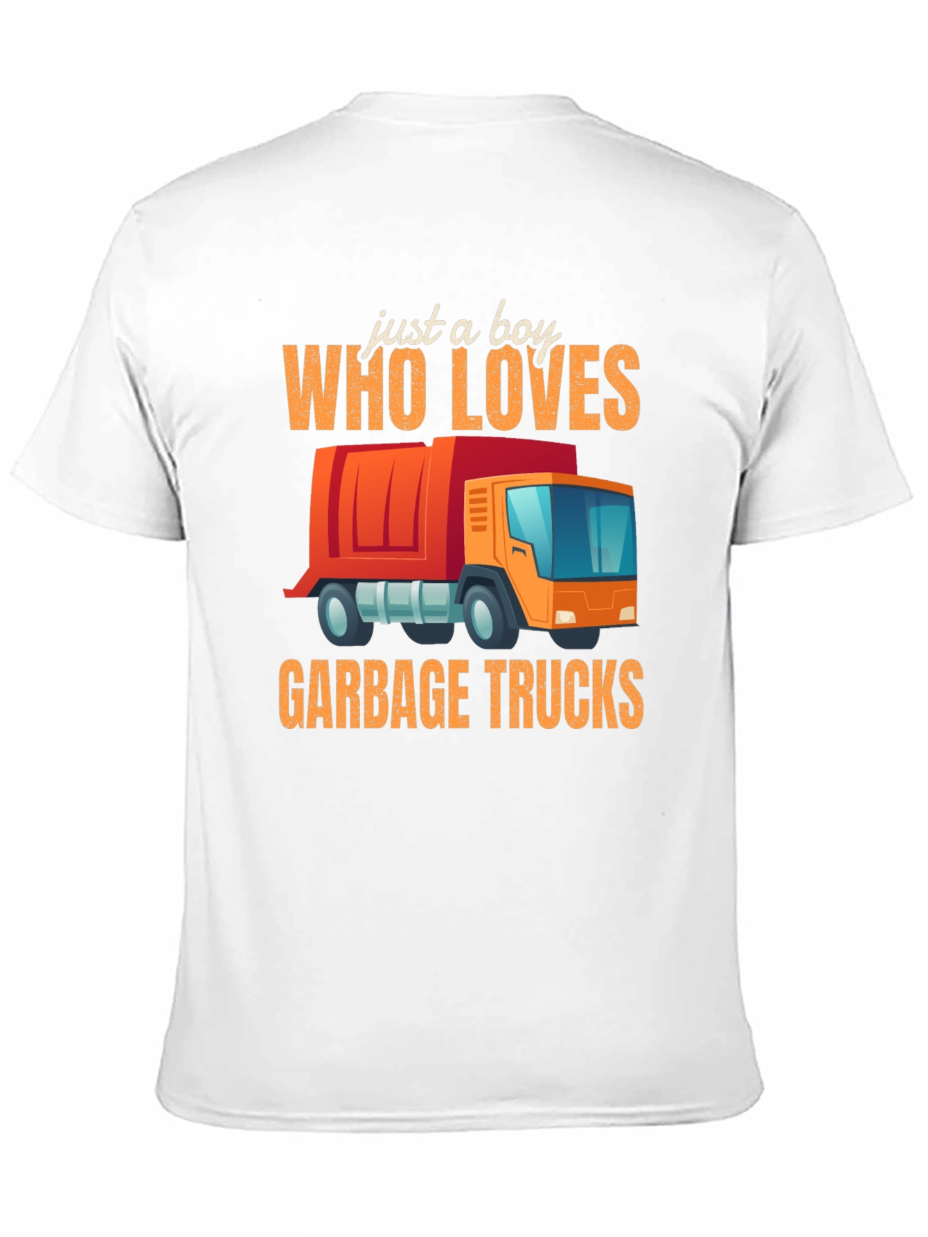 Garbage Truck Lover T-Shirt - Boys Graphic Tee