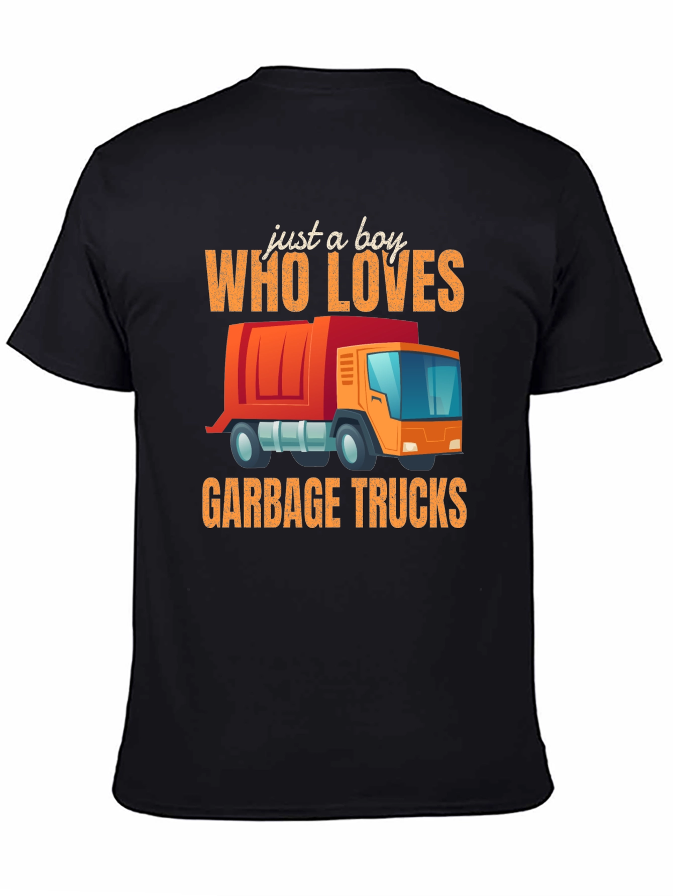 Garbage Truck Lover T-Shirt - Boys Graphic Tee