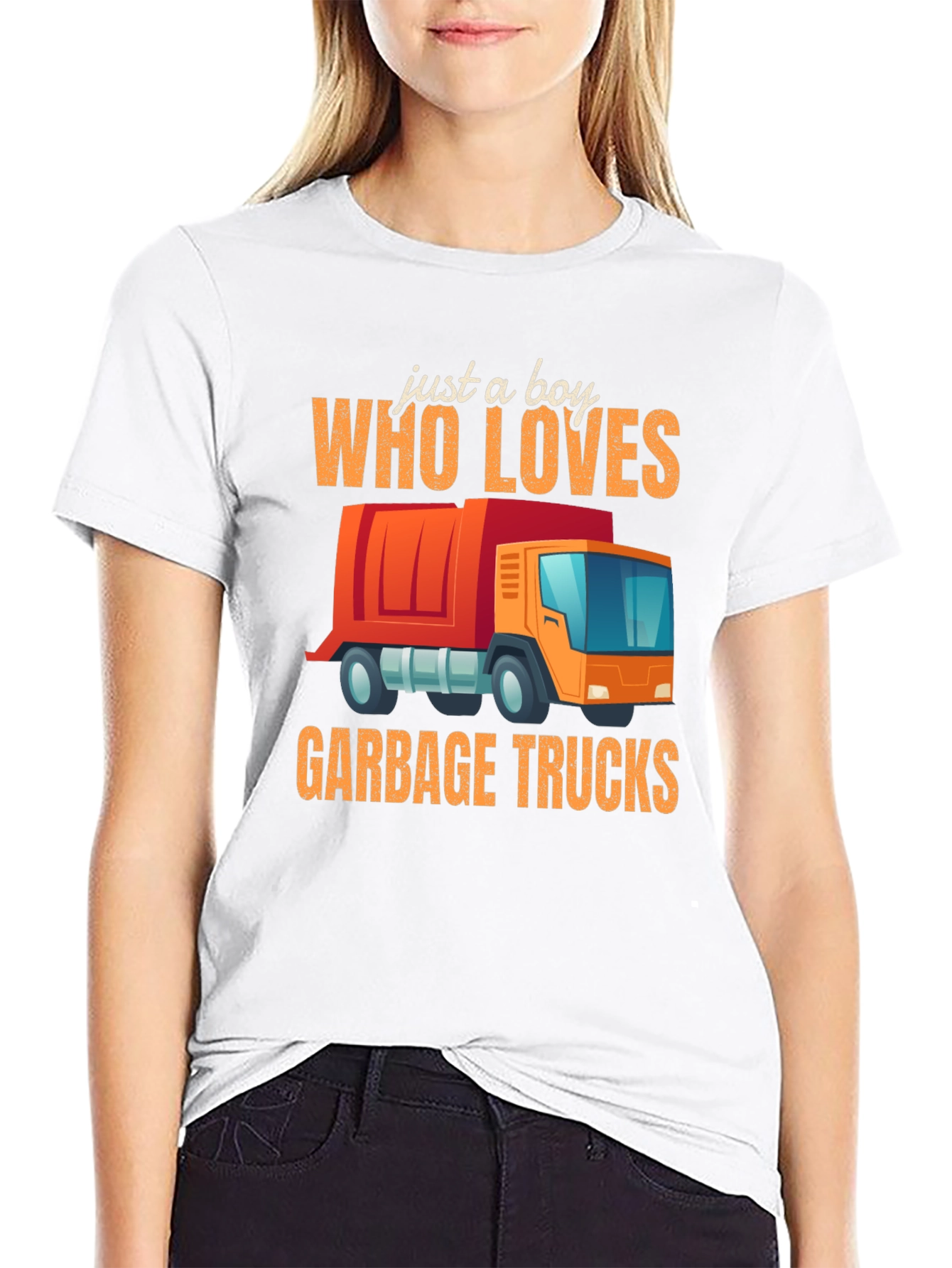 Garbage Truck Lover T-Shirt - Boys Graphic Tee