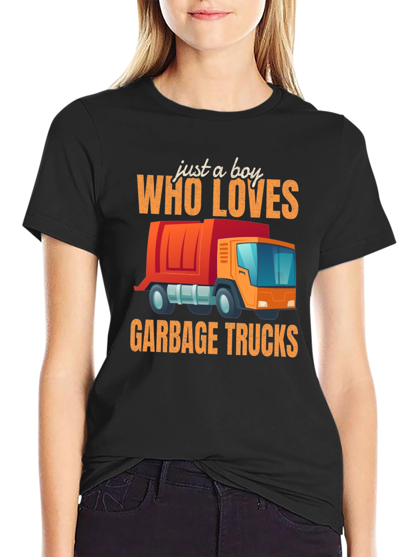 Garbage Truck Lover T-Shirt - Boys Graphic Tee