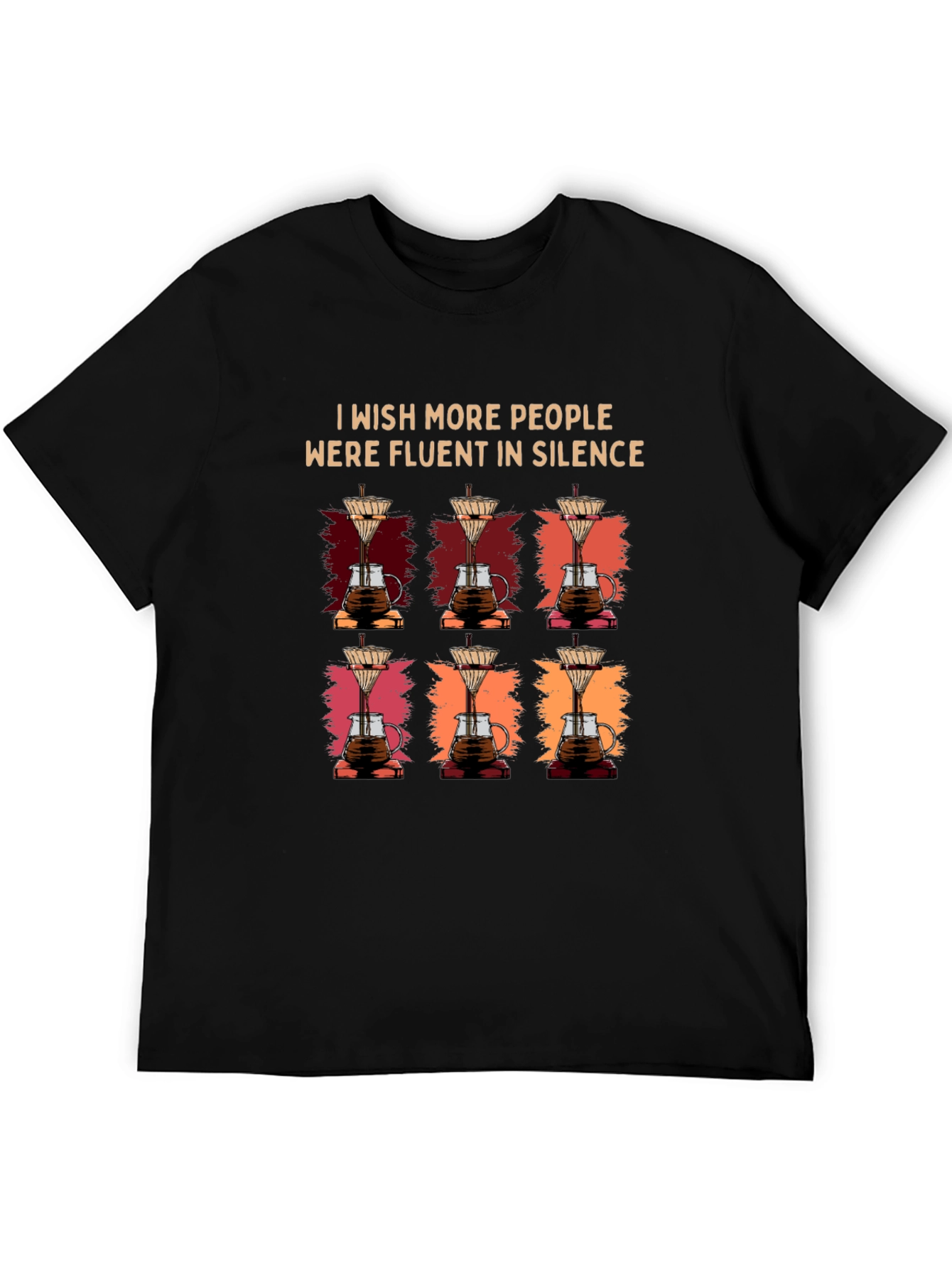 Fluent in Silence Coffee Lover Tee