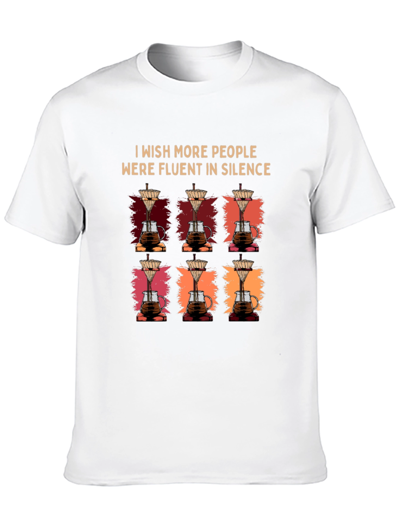 Fluent in Silence Coffee Lover Tee