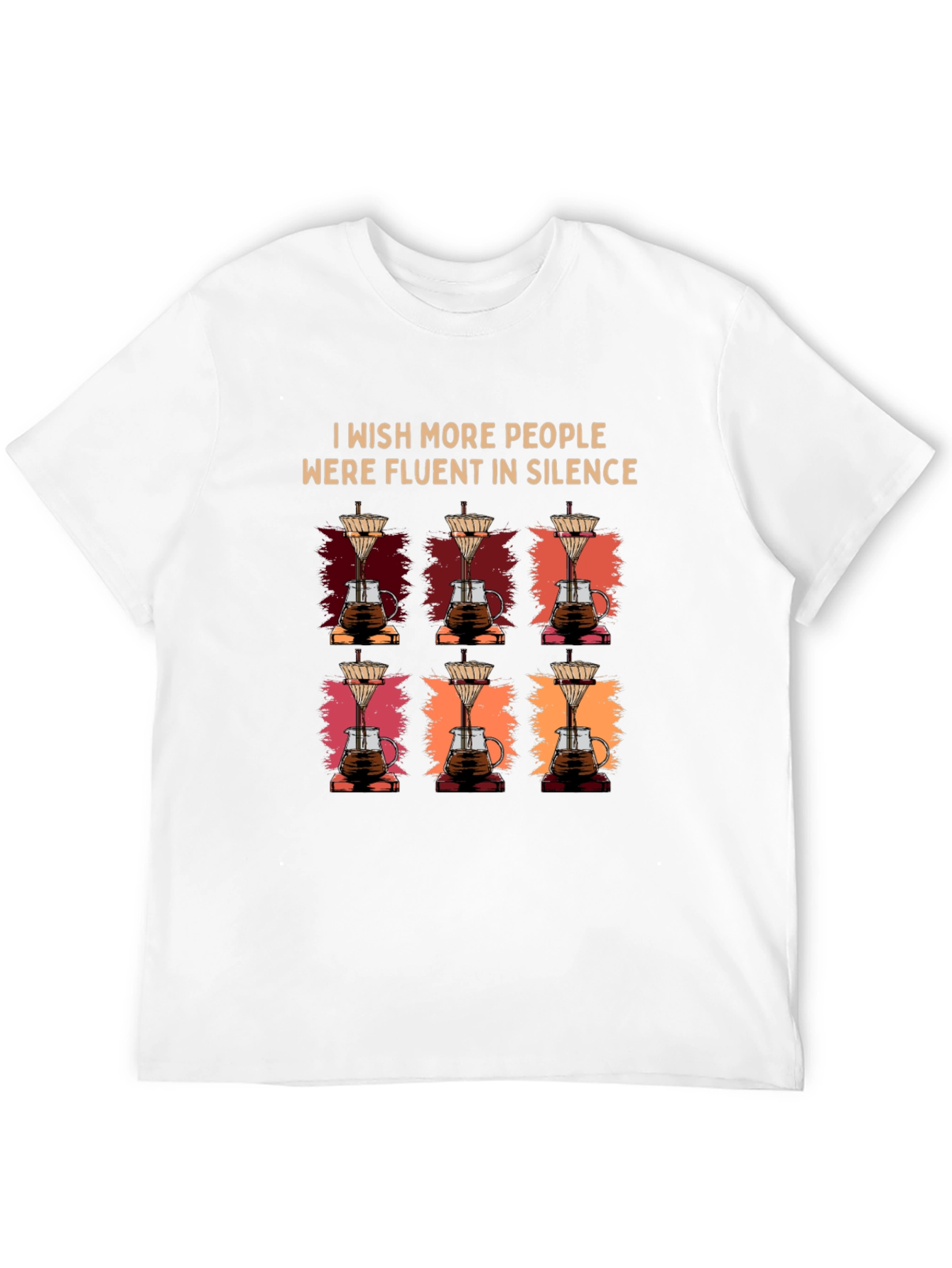 Fluent in Silence Coffee Lover Tee