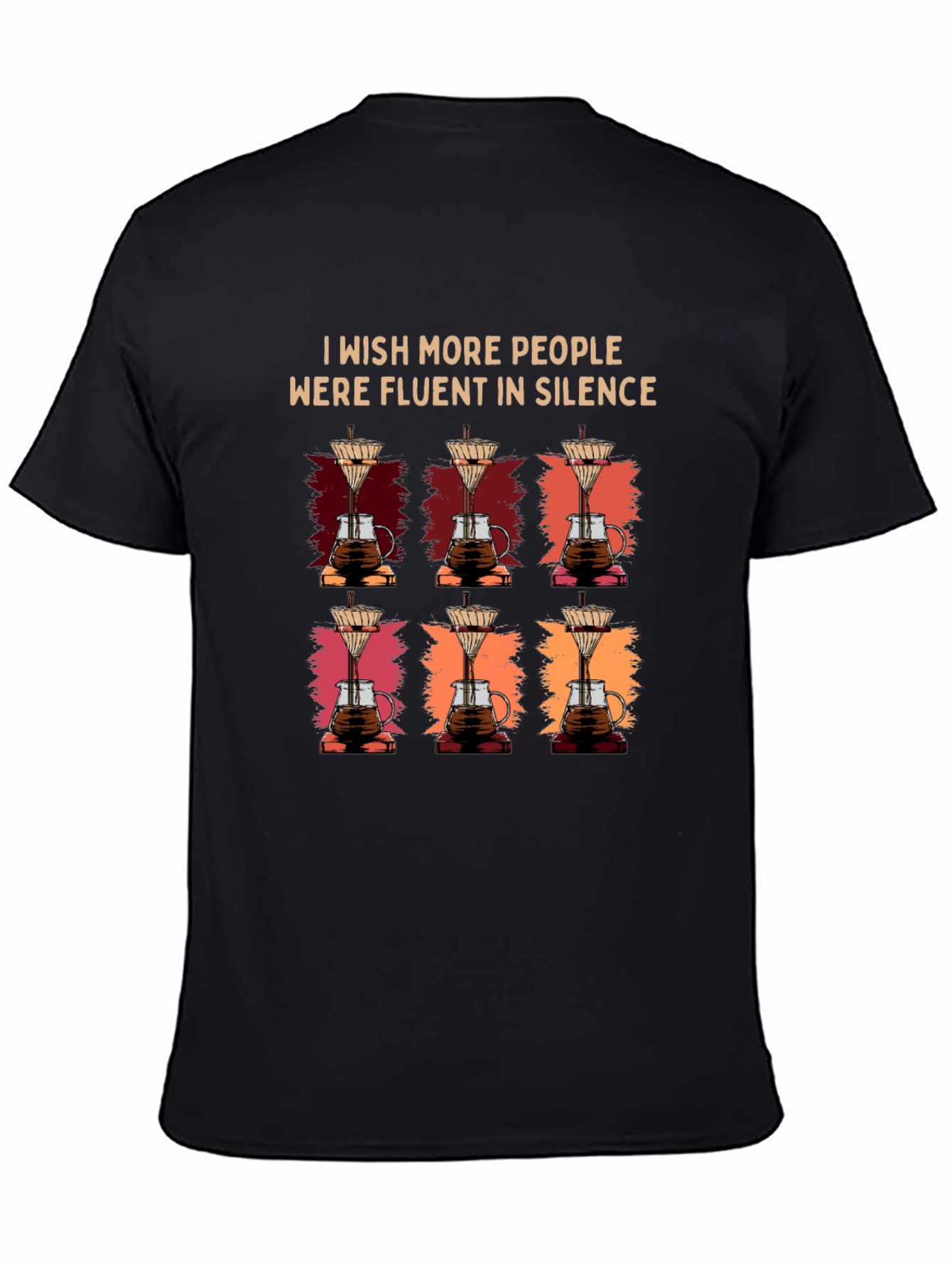 Fluent in Silence Coffee Lover Tee