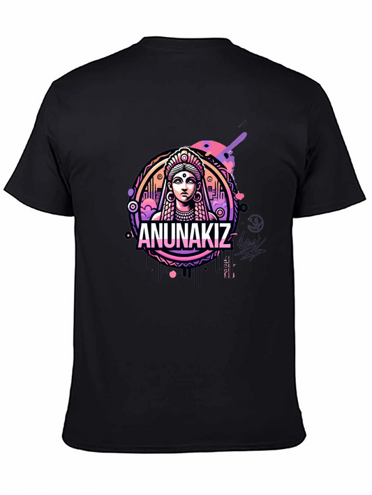 Anunakiz Graphic Tee - Black
