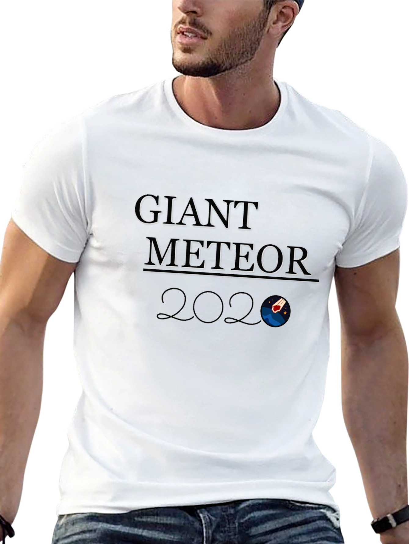 Giant Meteor 2020 T-Shirt Funny Graphic Tee