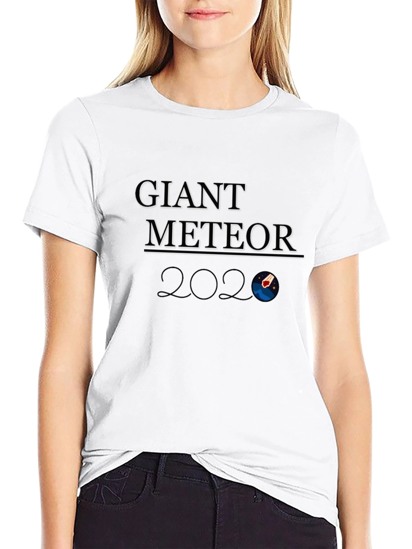 Giant Meteor 2020 T-Shirt Funny Graphic Tee