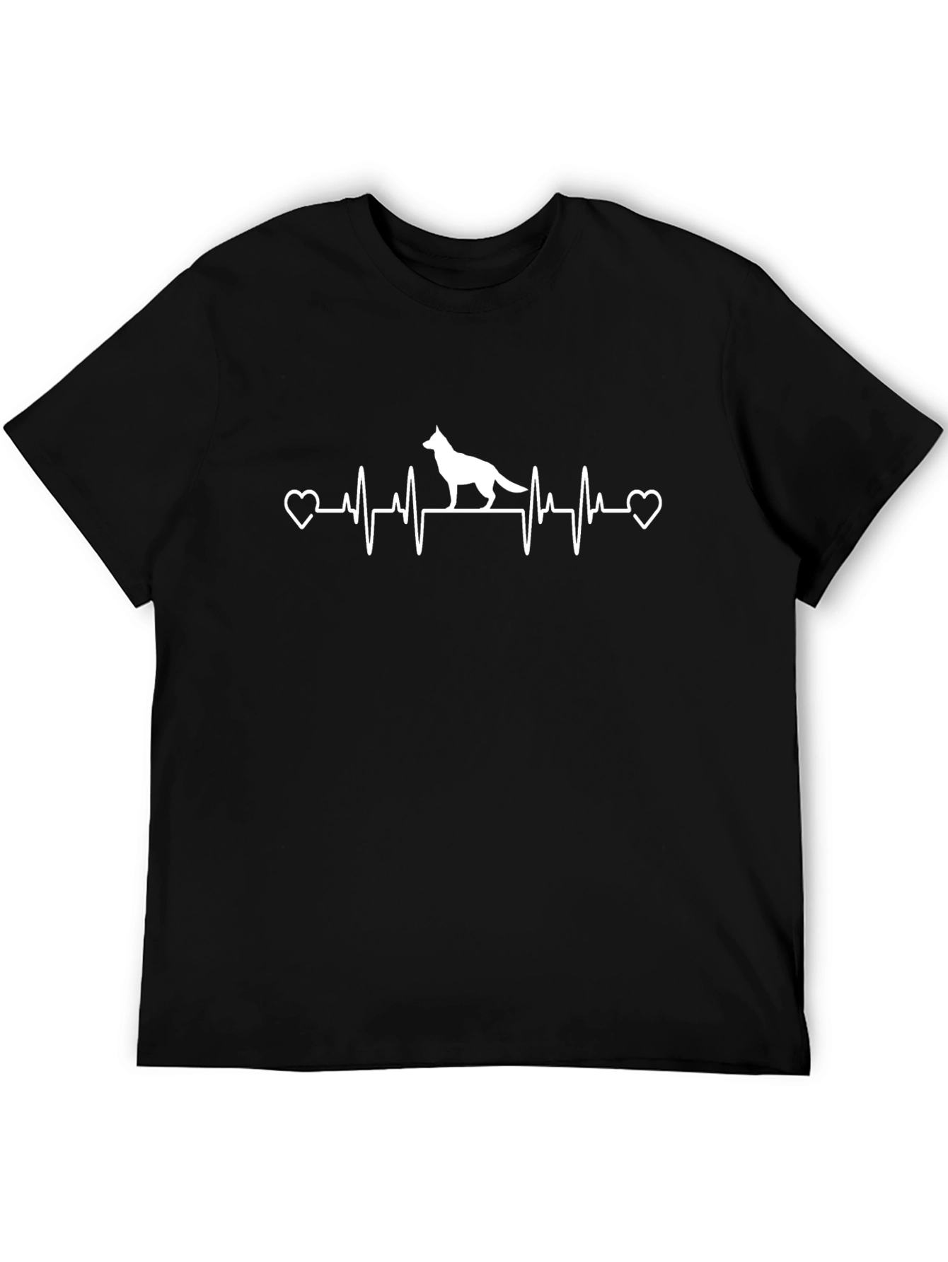 Dog Heartbeat T-Shirt - Love Your Pet!