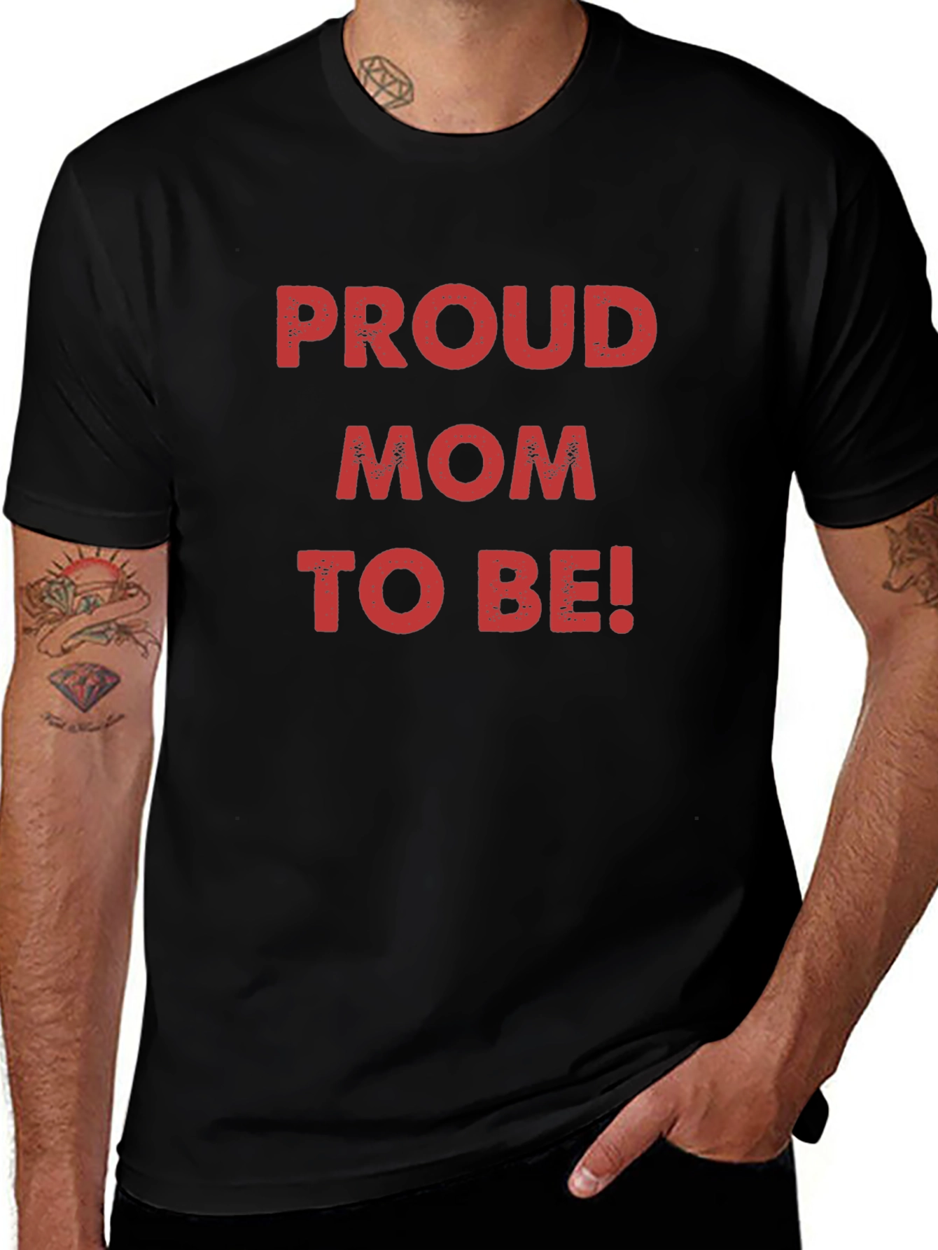 Proud Mom To Be T-Shirt New Expecting Mother Tee
