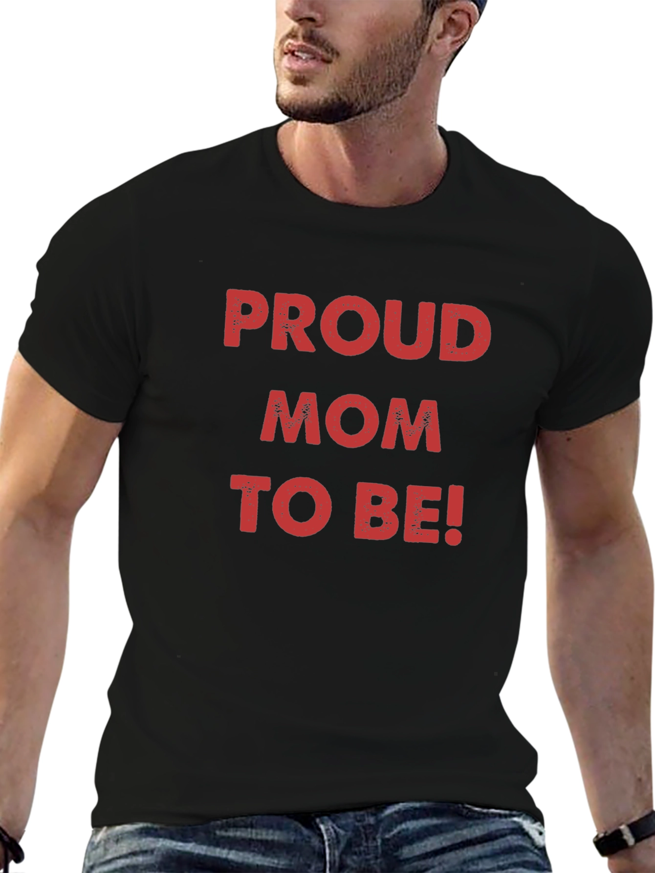 Proud Mom To Be T-Shirt New Expecting Mother Tee