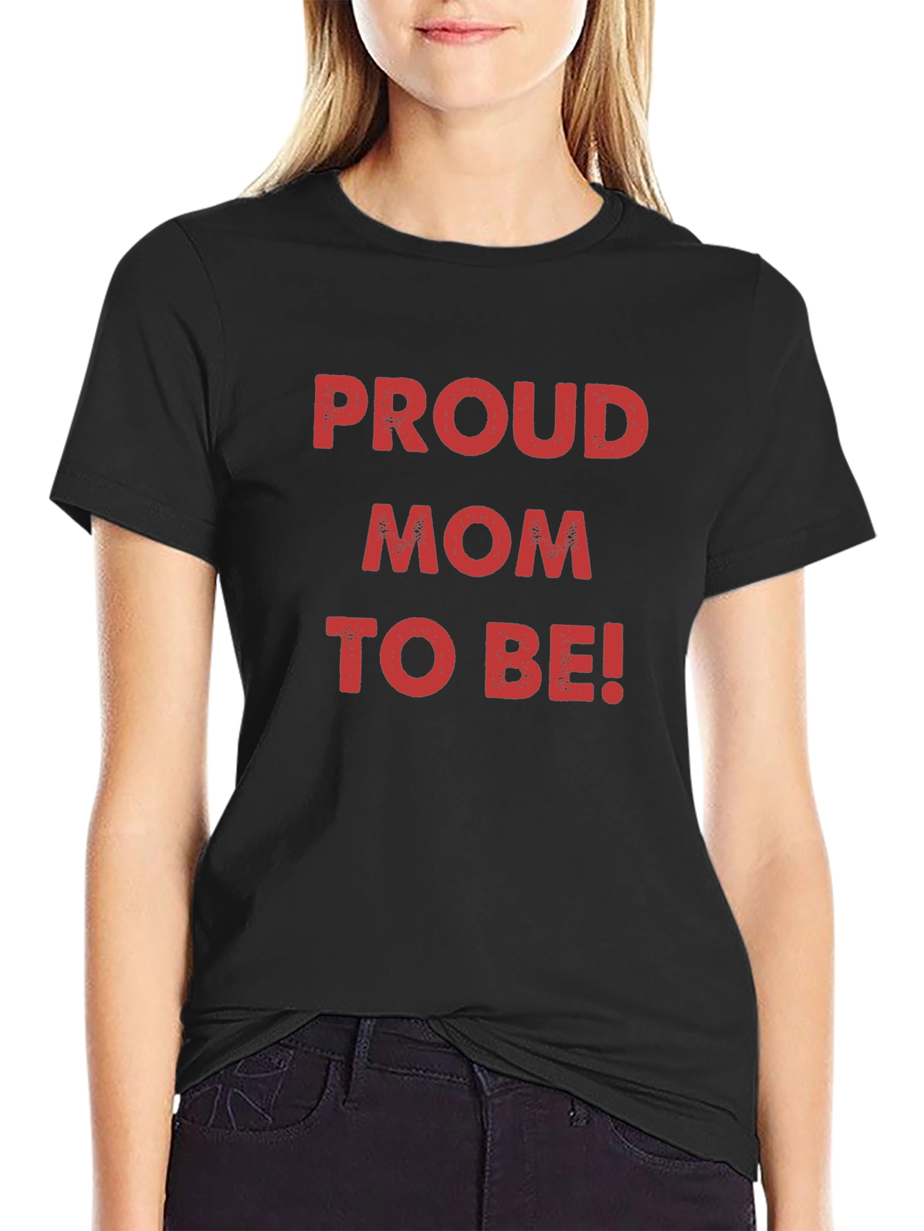 Proud Mom To Be T-Shirt New Expecting Mother Tee