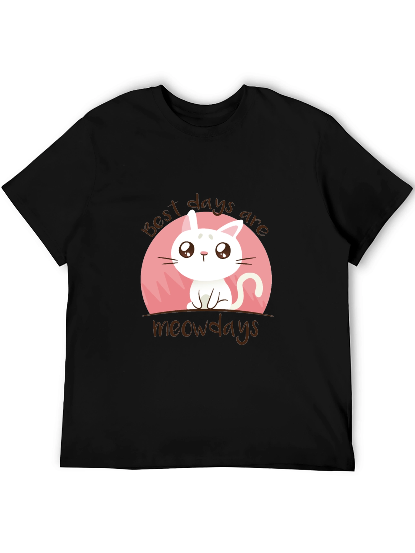 Best Days Are Meowdays Cat Graphic Tee