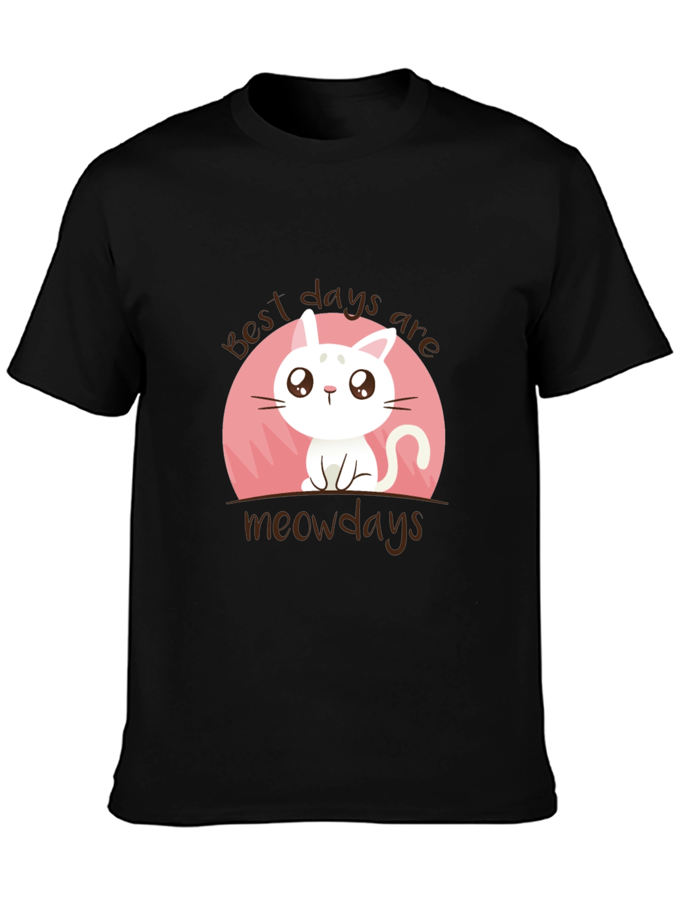 Best Days Are Meowdays Cat Graphic Tee