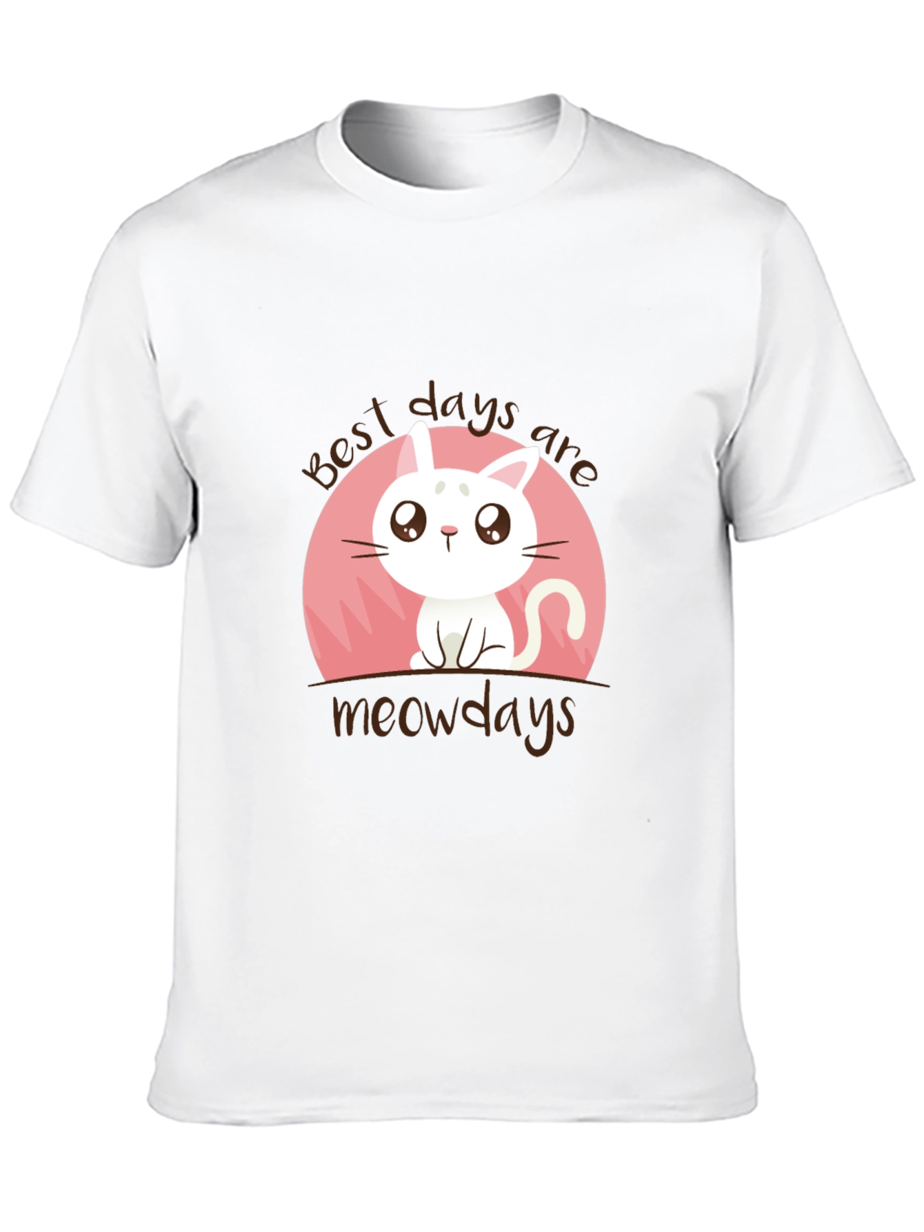 Best Days Are Meowdays Cat Graphic Tee