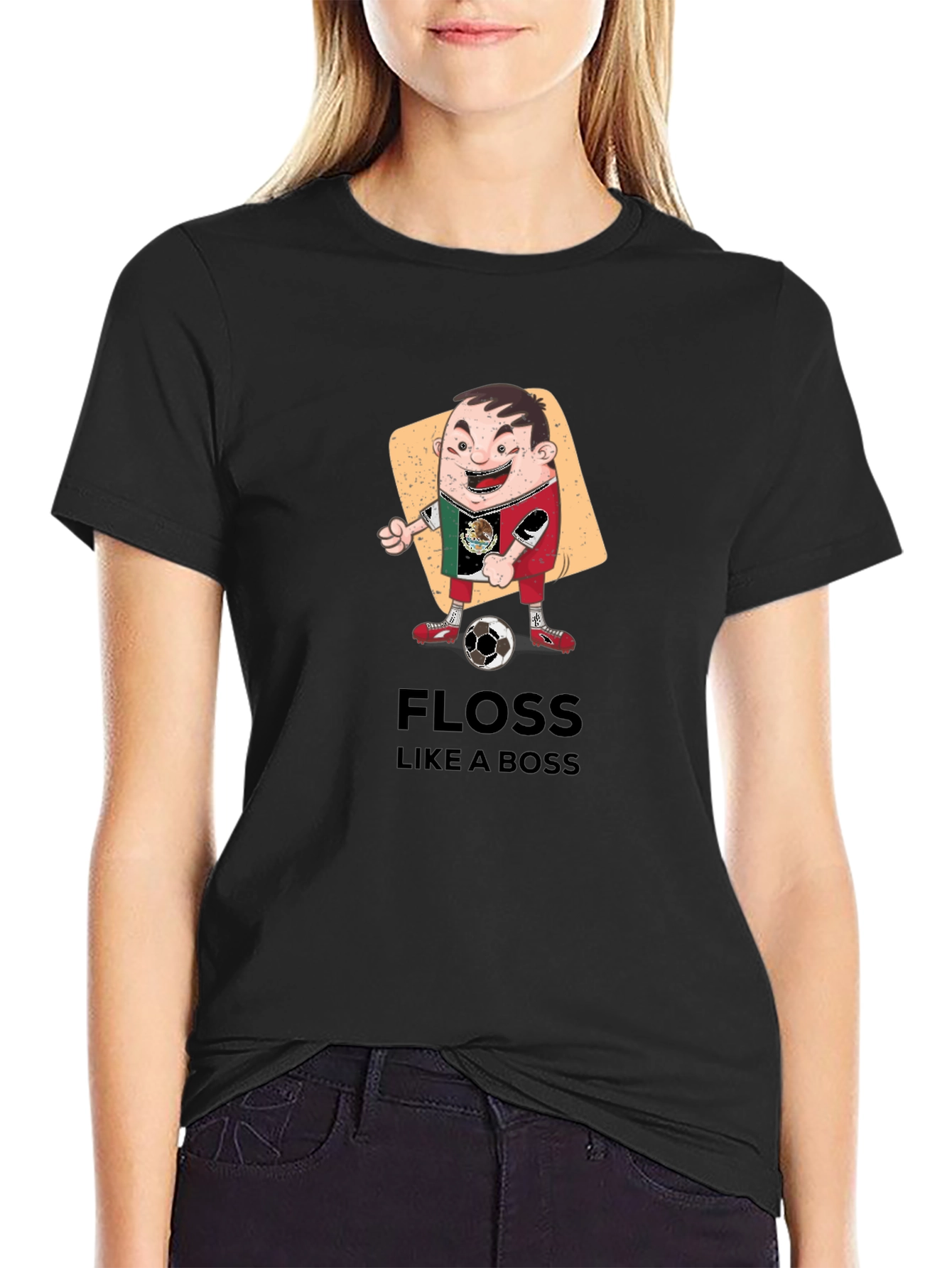 Floss Like a Boss Soccer T-Shirt