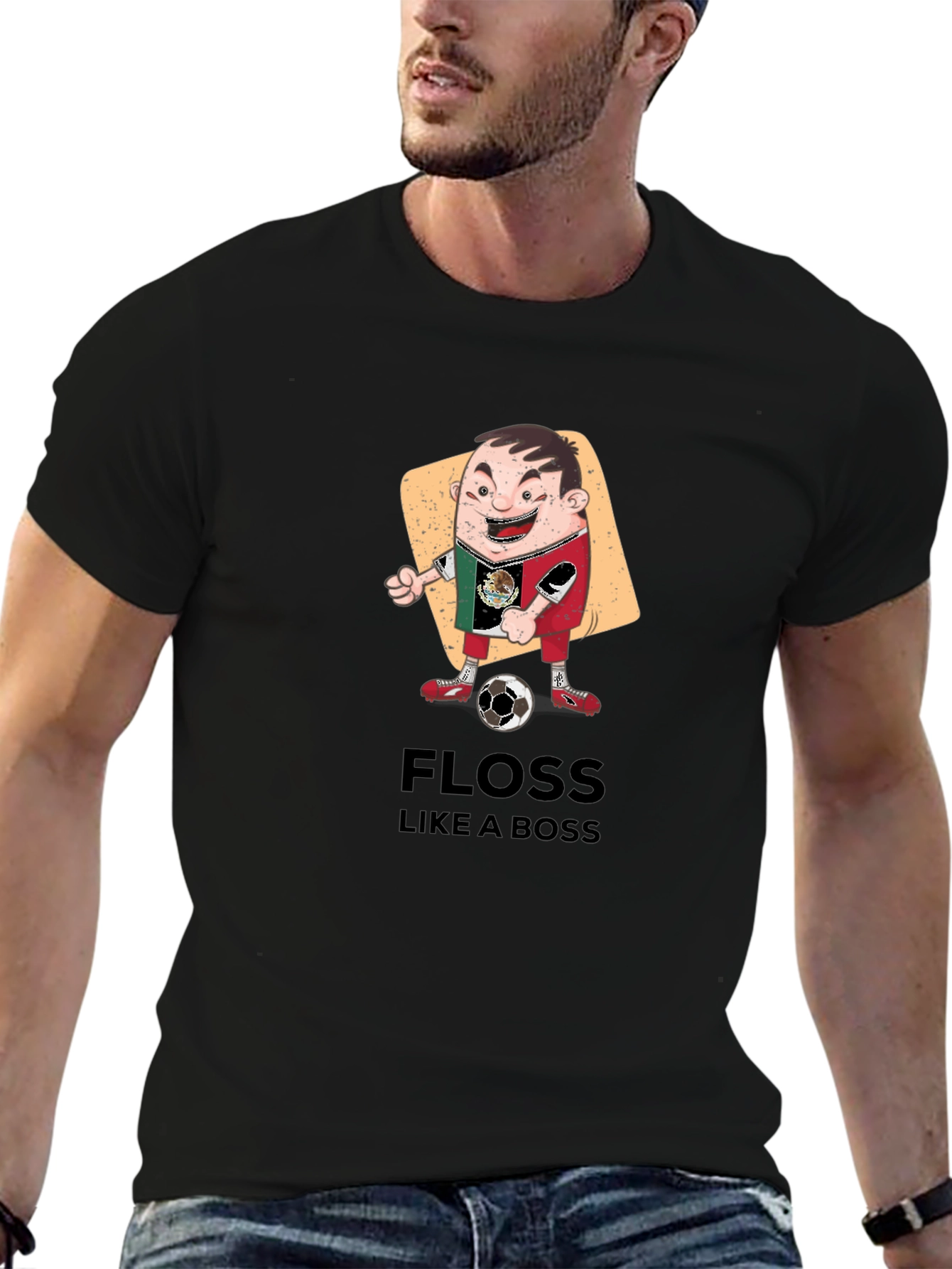 Floss Like a Boss Soccer T-Shirt
