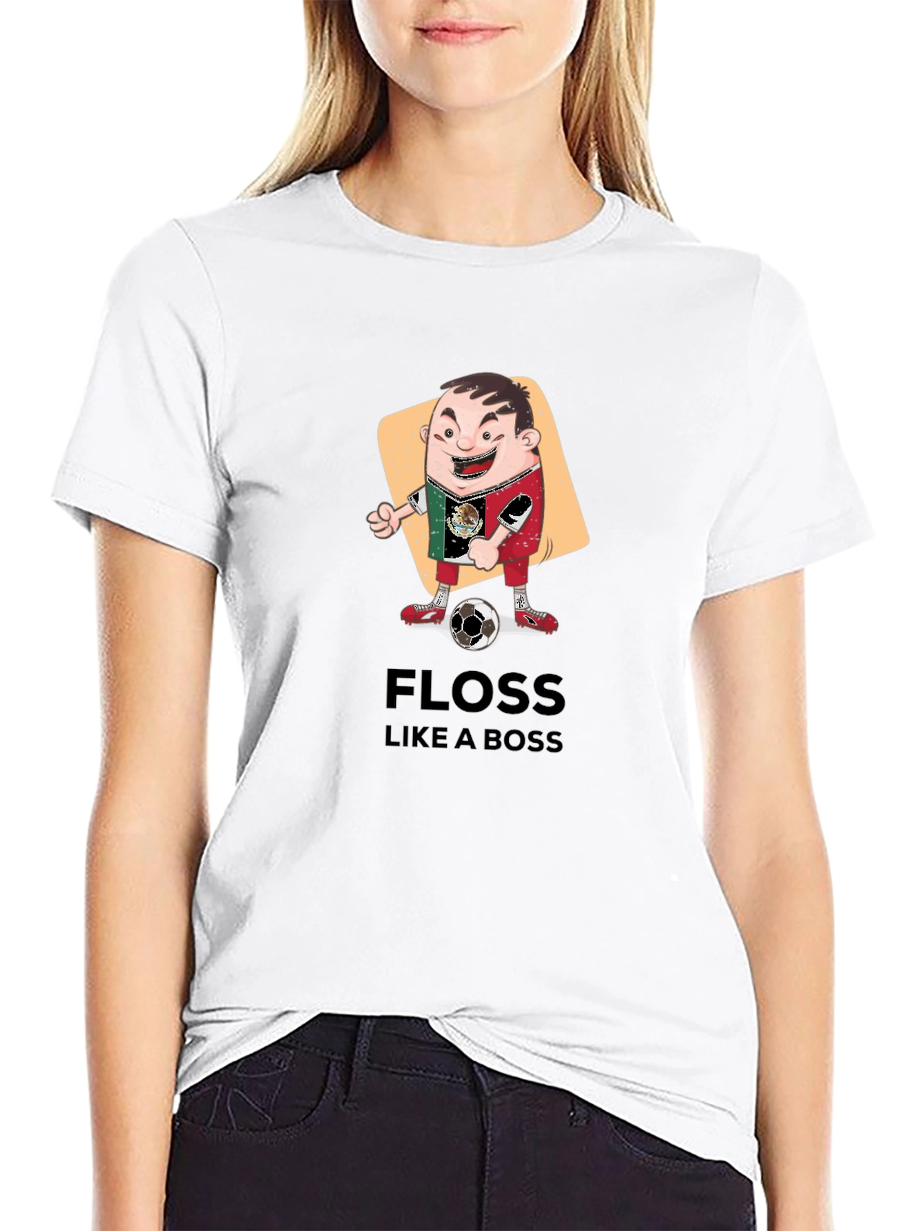 Floss Like a Boss Soccer T-Shirt