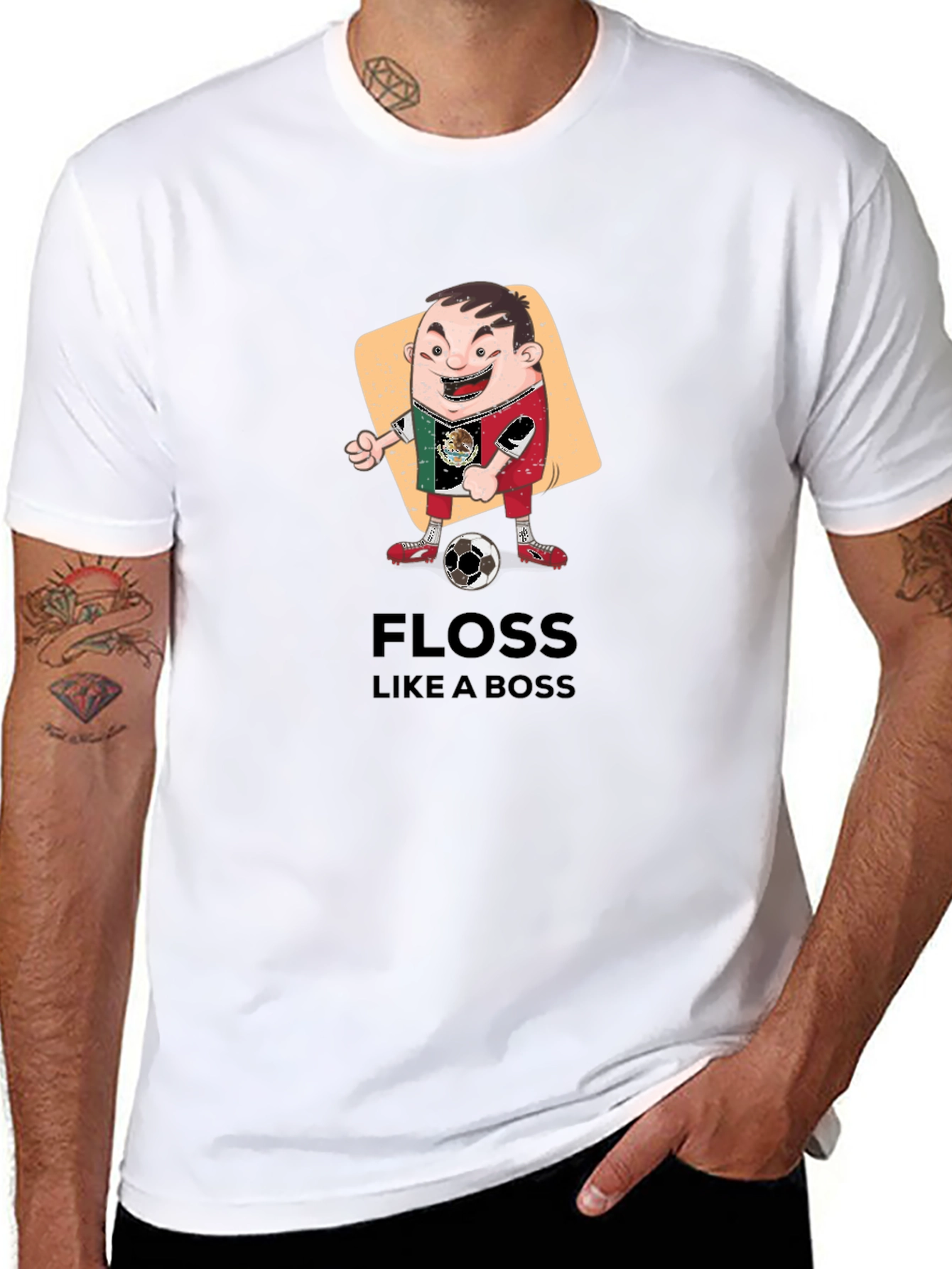 Floss Like a Boss Soccer T-Shirt