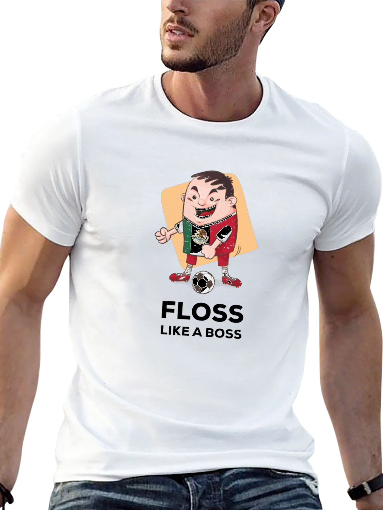 Floss Like a Boss Soccer T-Shirt