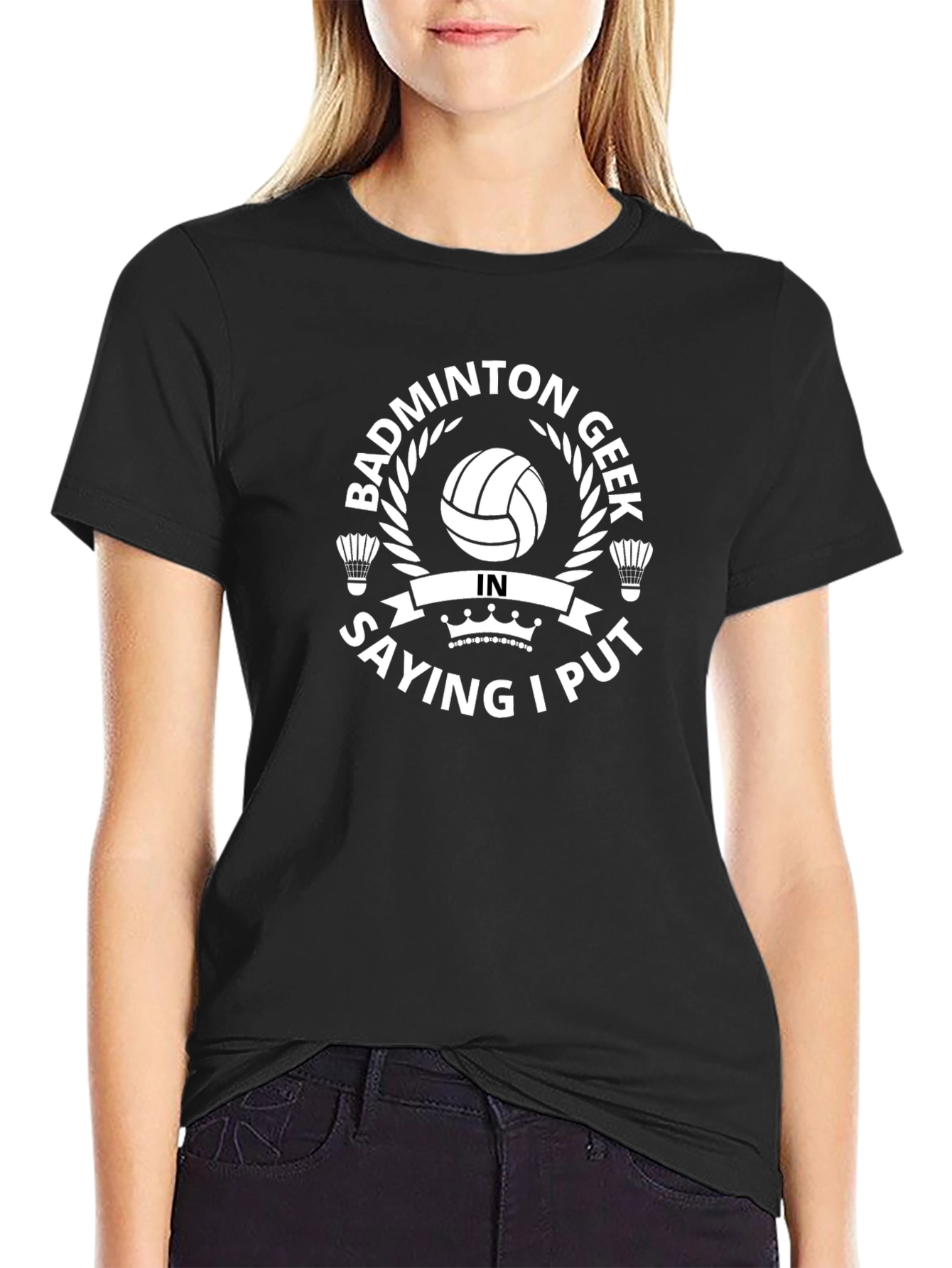 Badminton Geek Tee - Novelty Sport Shirt