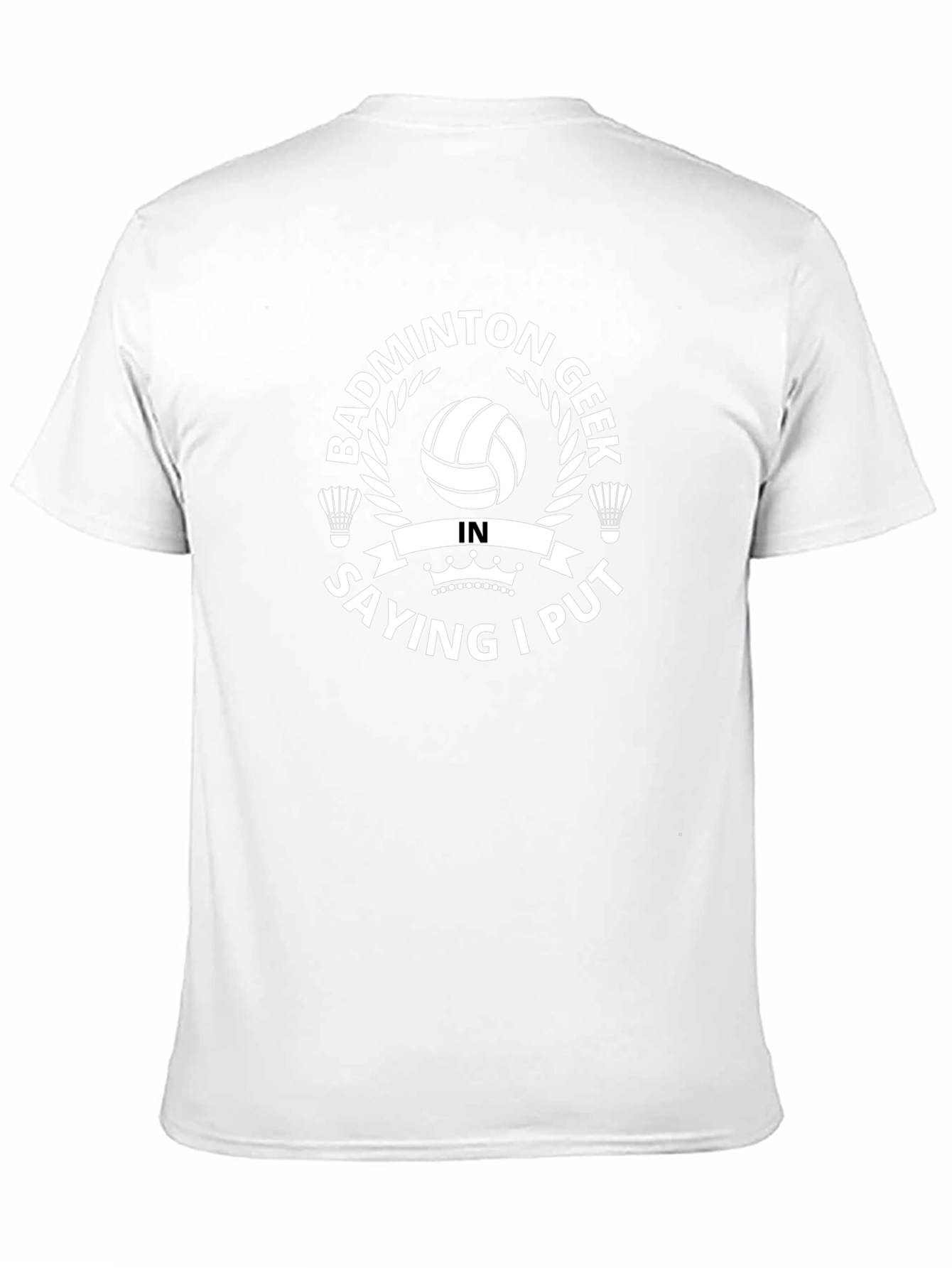 Badminton Geek Tee - Novelty Sport Shirt