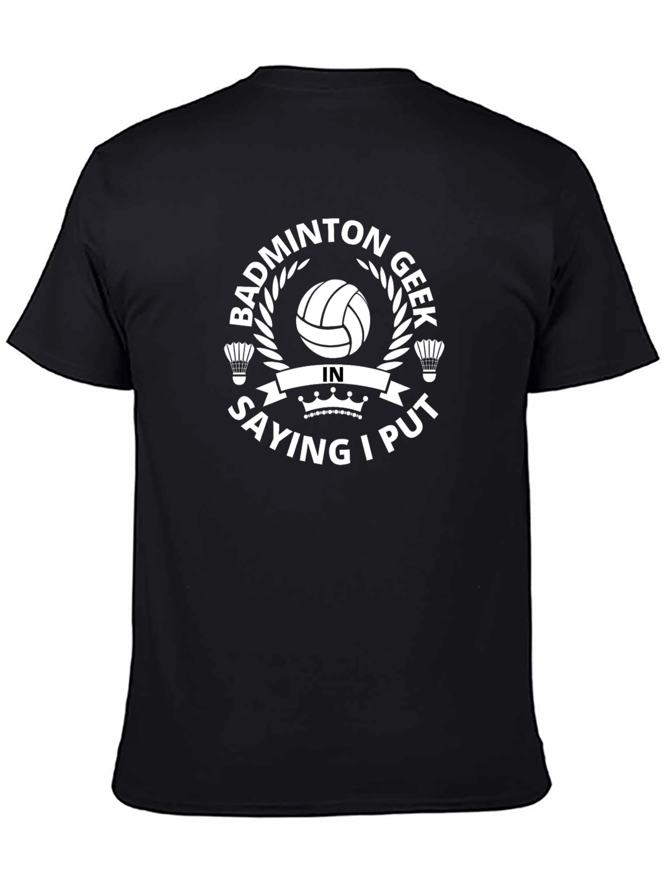 Badminton Geek Tee - Novelty Sport Shirt