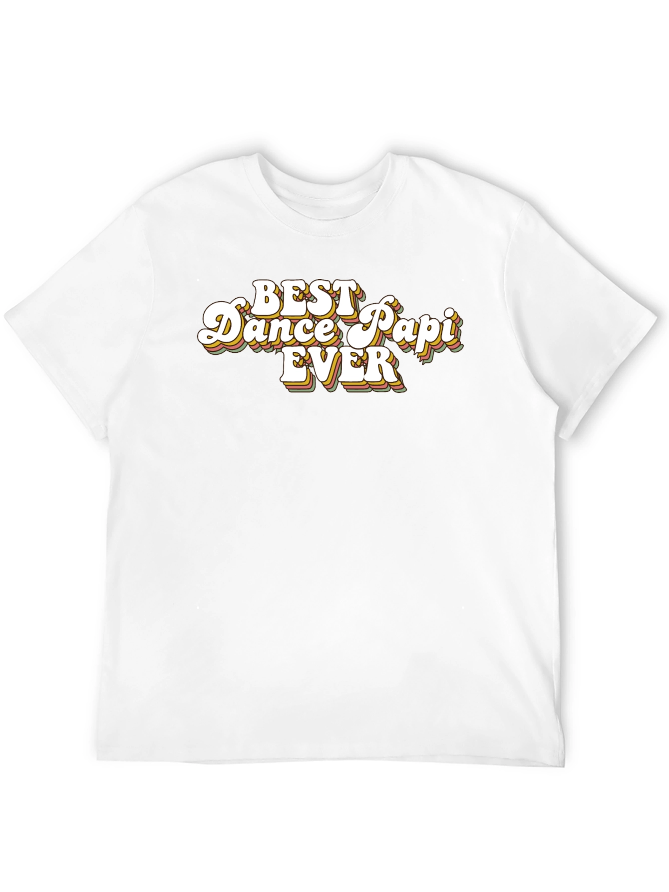 Best Dance Papi Ever T-Shirt - Retro Style