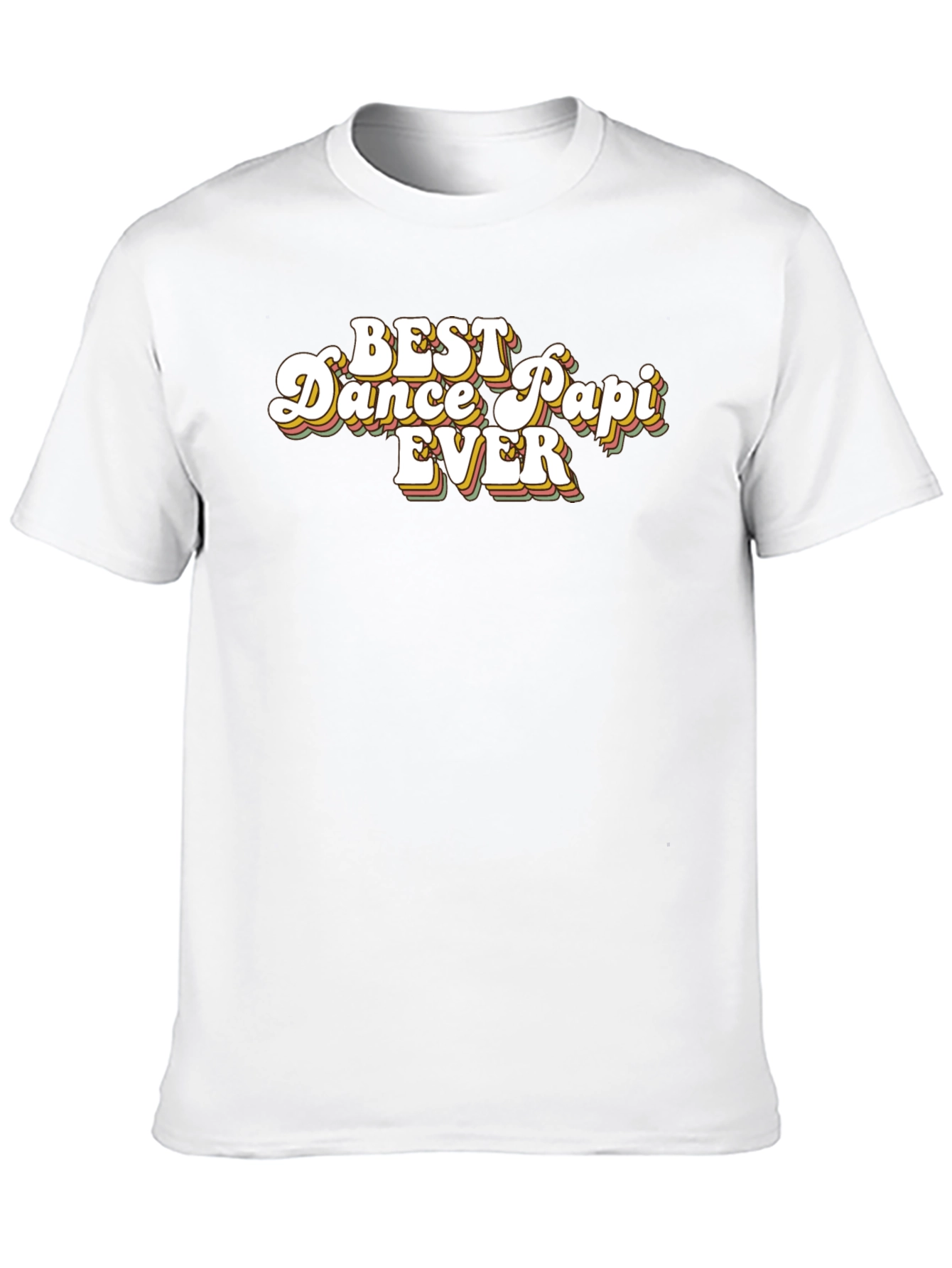 Best Dance Papi Ever T-Shirt - Retro Style