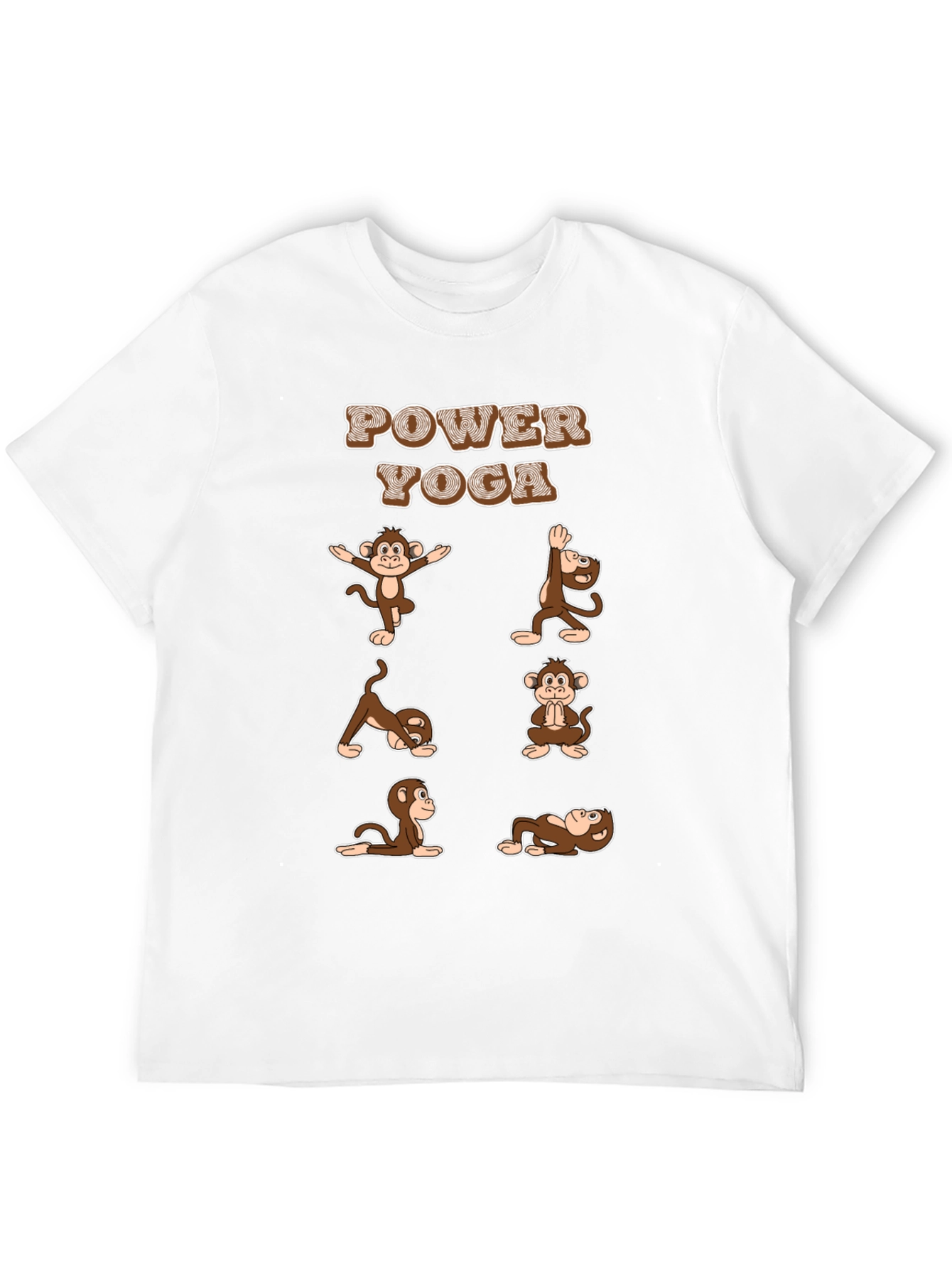 Power Yoga Monkey T-Shirt