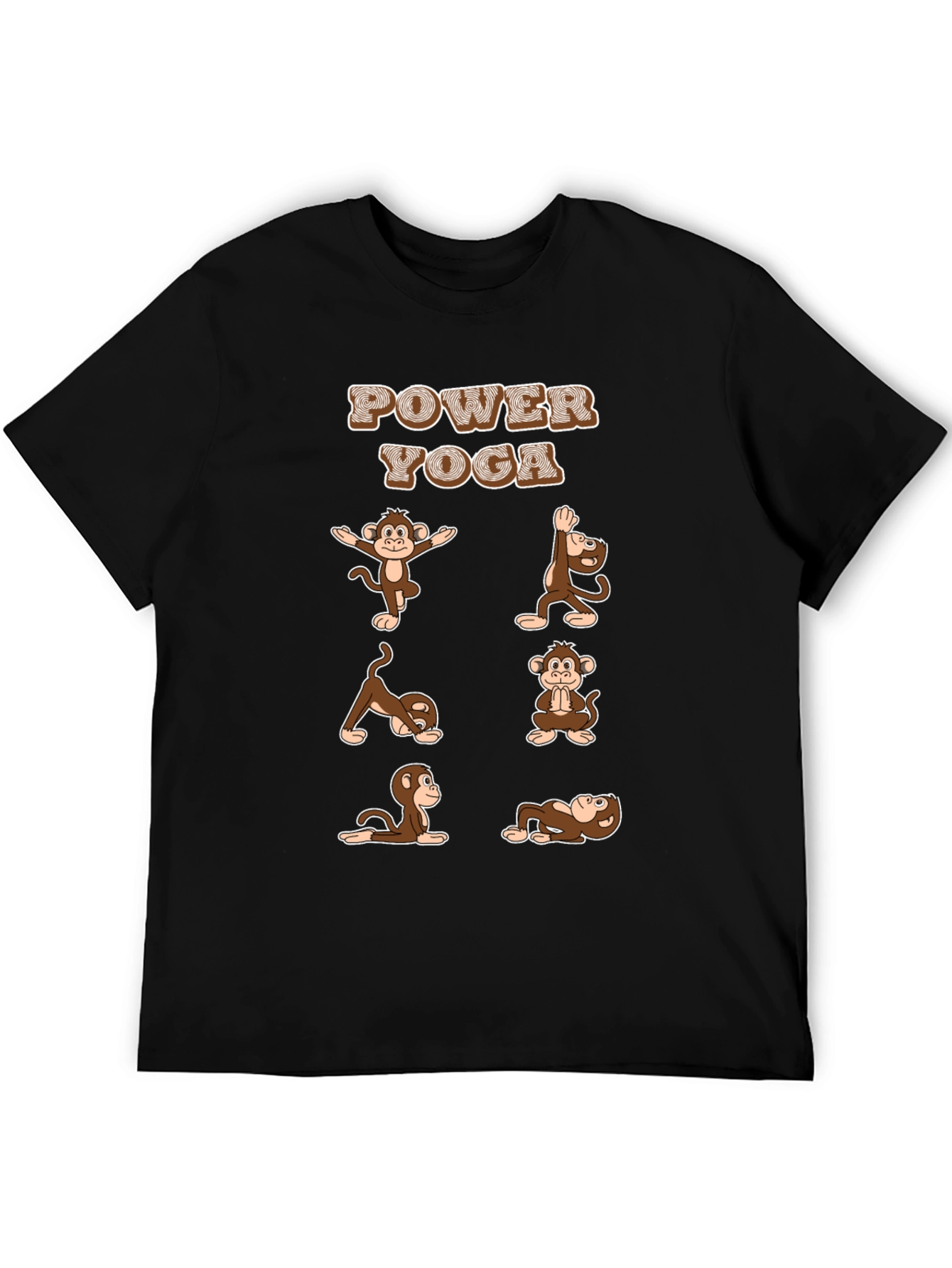Power Yoga Monkey T-Shirt